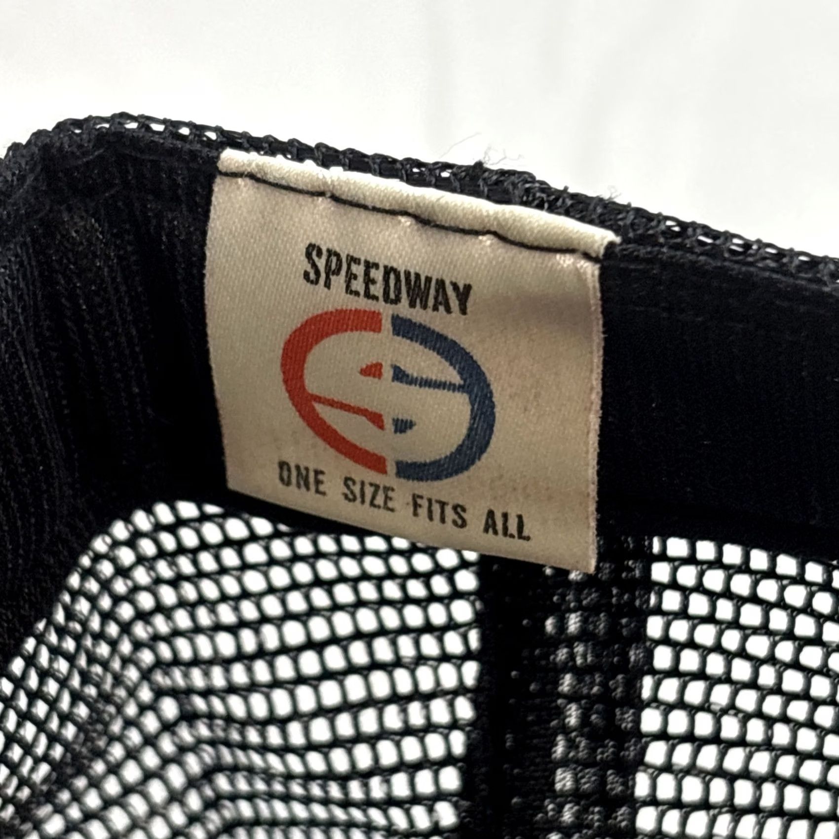 J Brand VINTAGE 80s Auto Shack Speedway Trucker Hat Adjustable Black Mens Size ONE SIZE - 8 Thumbnail