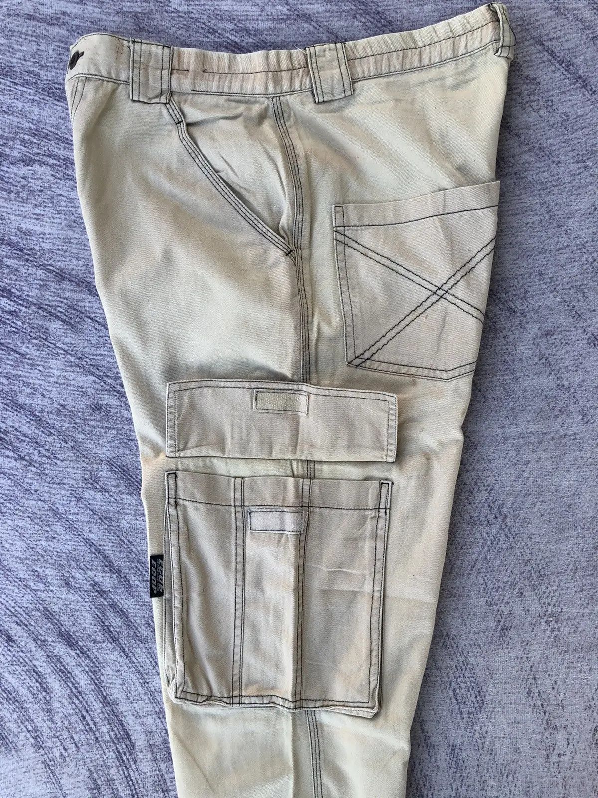 Designer × Japanese Brand Faded Cargo Pants Japanesebrand 6 Pocket Tactical Size US 29 - 17 Thumbnail