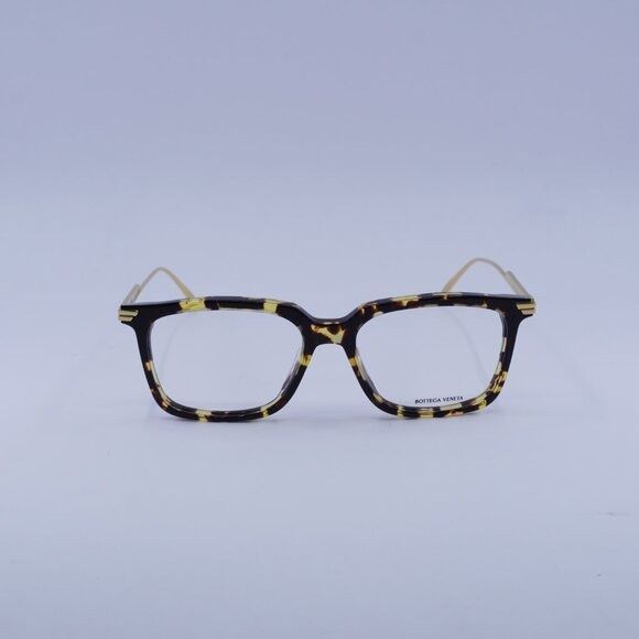 Bottega Veneta Bottega Veneta BV1009O 003 Eyeglasses Havana/Gold 54mm Size ONE SIZE - 4 Thumbnail