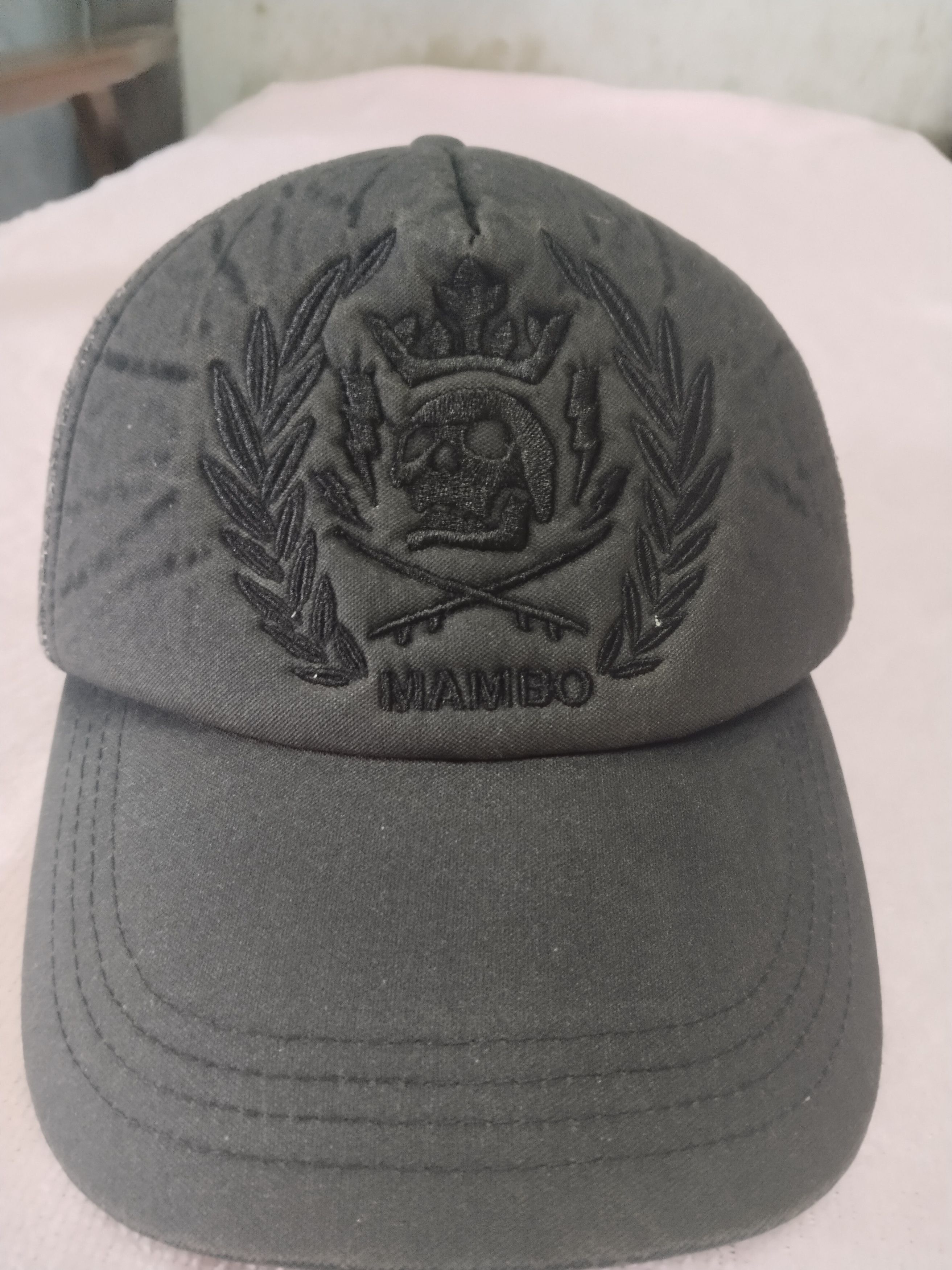 Mambo VINTAGE MAMBO SKULLS OAK LEAF SNAPBACK CAP Size ONE SIZE - 2 Thumbnail