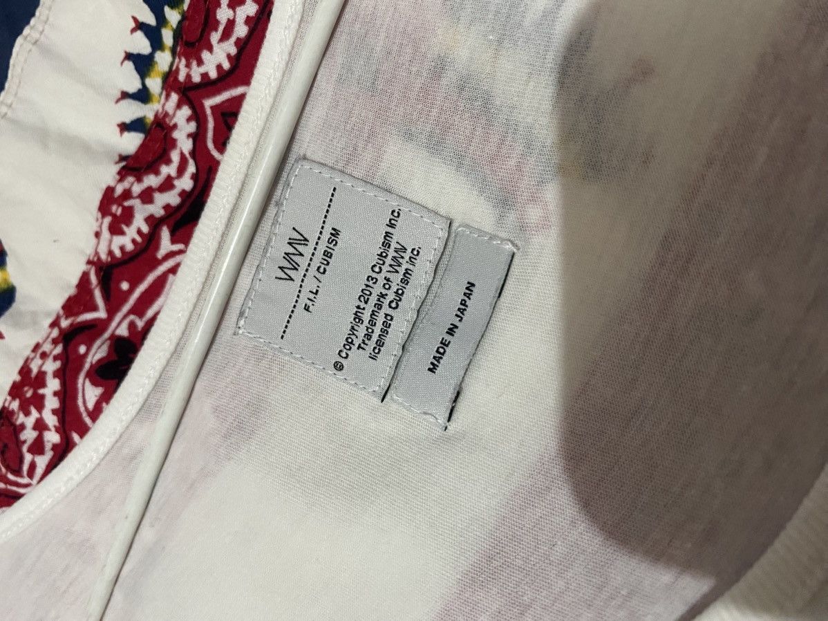 Visvim Visvim WMV cashew flower flag shirt patchwork Size M / US 6-8 / IT 42-44 - 4 Thumbnail