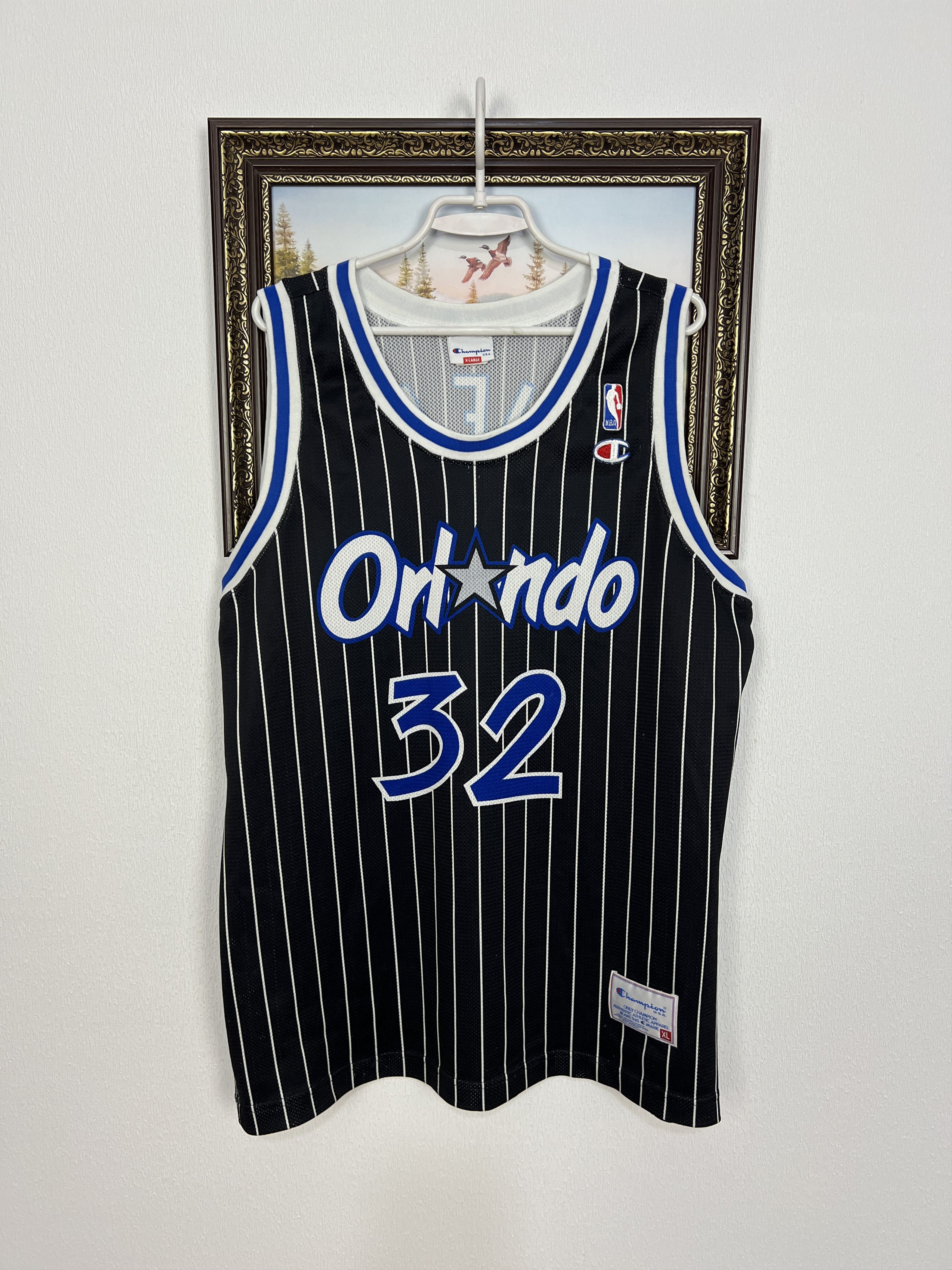 Champion Vintage 90's Champion Orlando Magic O'Neal NBA Jersey Shirt Size US XL / EU 56 / 4 - 1 Thumbnail