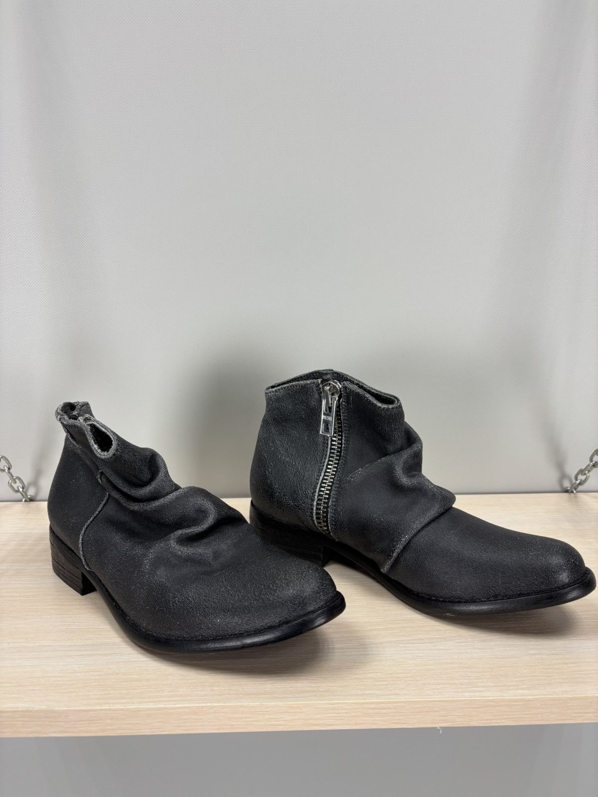 Diesel × Diesel Black Gold Womens boots Diesel Size 36 Color Black Size US 6 / IT 36 - 3 Thumbnail