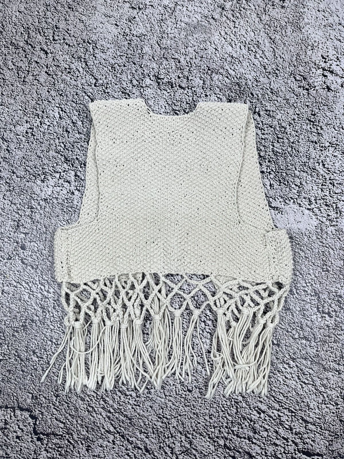 Japanese Brand Vintage Heavy Knitted Western Vest rare size S Size S / US 4 / IT 40 - 3 Thumbnail