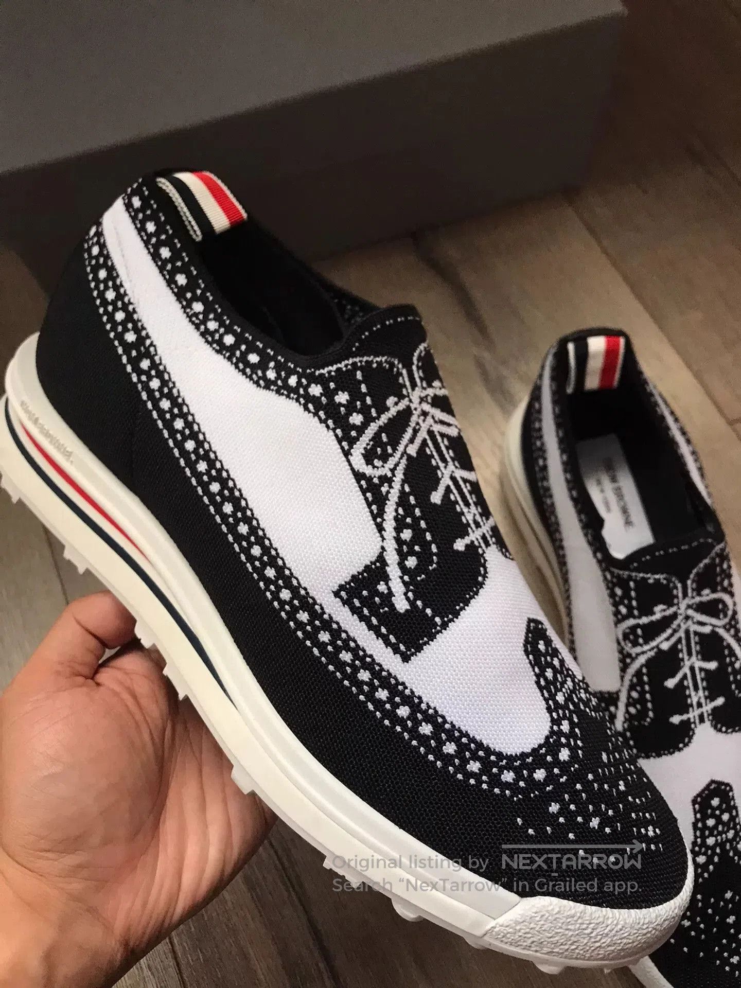 Thom Browne Thom Browne Black White Casual Shoes. Size US 10 / EU 43 - 2 Thumbnail