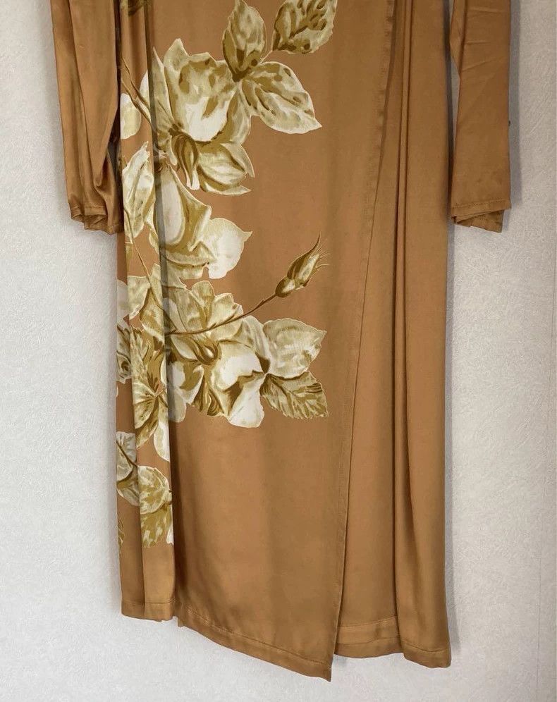 Dries Van Noten Dries Van Noten size:38 Early yellow floral wrap dress Size XS / US 0-2 / IT 36-38 - 5 Thumbnail