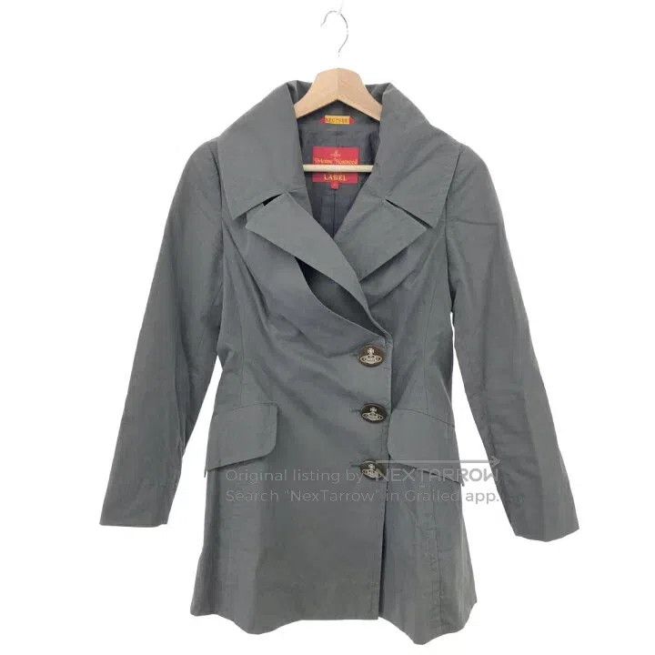 Vivienne Westwood Vivienne Westwood Red Label Asymmetrical Overcoat/Trench C Size L / US 10 / IT 46 - 3 Thumbnail