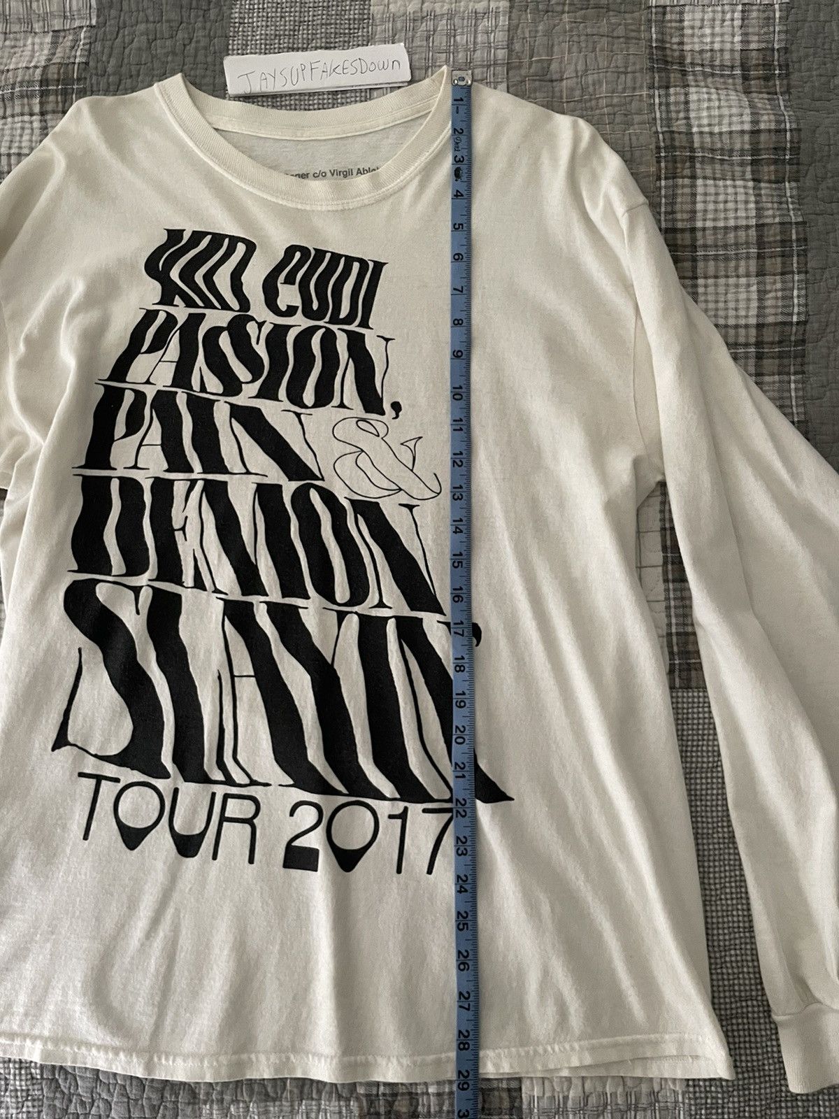 Kid Cudi × Virgil Abloh Kid Cudi x Virgil Abloh Mr. Rager II Longsleeve Size US L / EU 52-54 / 3 - 3 Thumbnail