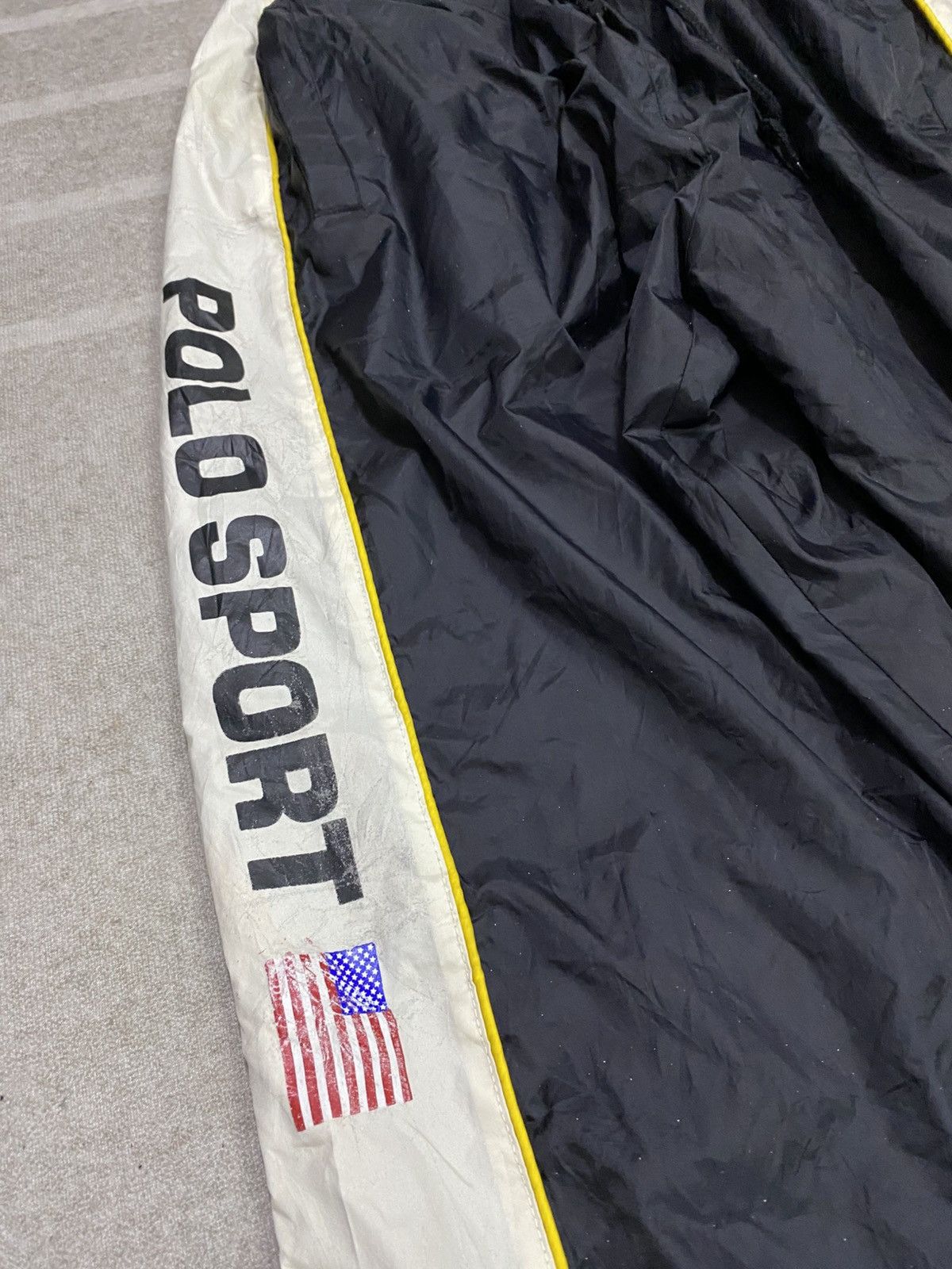 Polo Ralph Lauren × Vintage Dope😱 Vintage 90s Polo Sport Spellout Polyester Pant Size US 34 / EU 50 - 6 Thumbnail