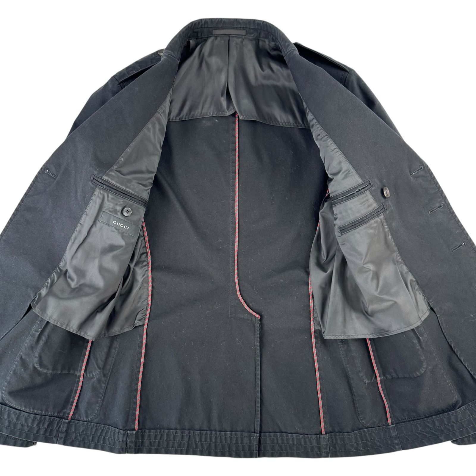 Gucci Gucci Cotton Pea Coat Size US M / EU 48-50 / 2 - 6 Thumbnail