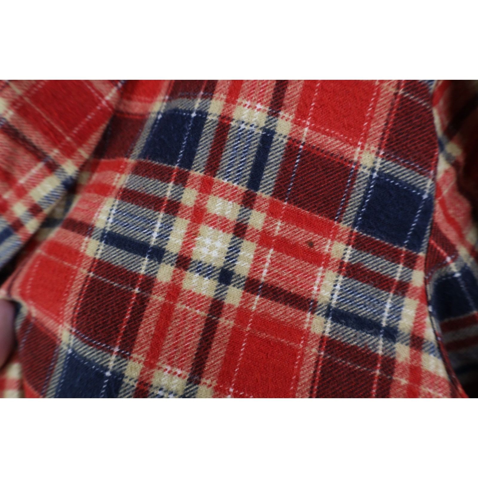 Vintage Vintage 70s Streetwear Distressed Flannel Belted Bath Robe Size US L / EU 52-54 / 3 - 8 Thumbnail