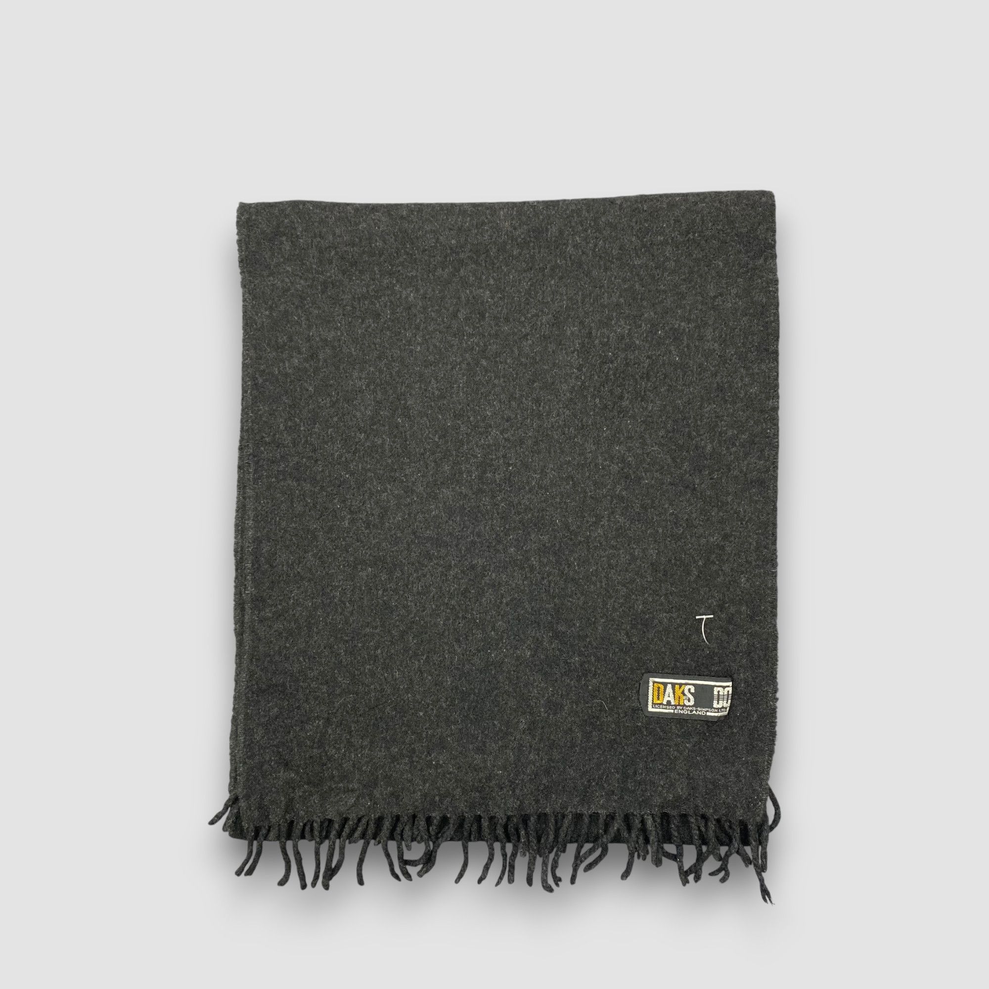 DAKS Vintage DAKS London Scarf Muffler Wool Winter Fringe Scarves Size ONE SIZE - 2 Thumbnail