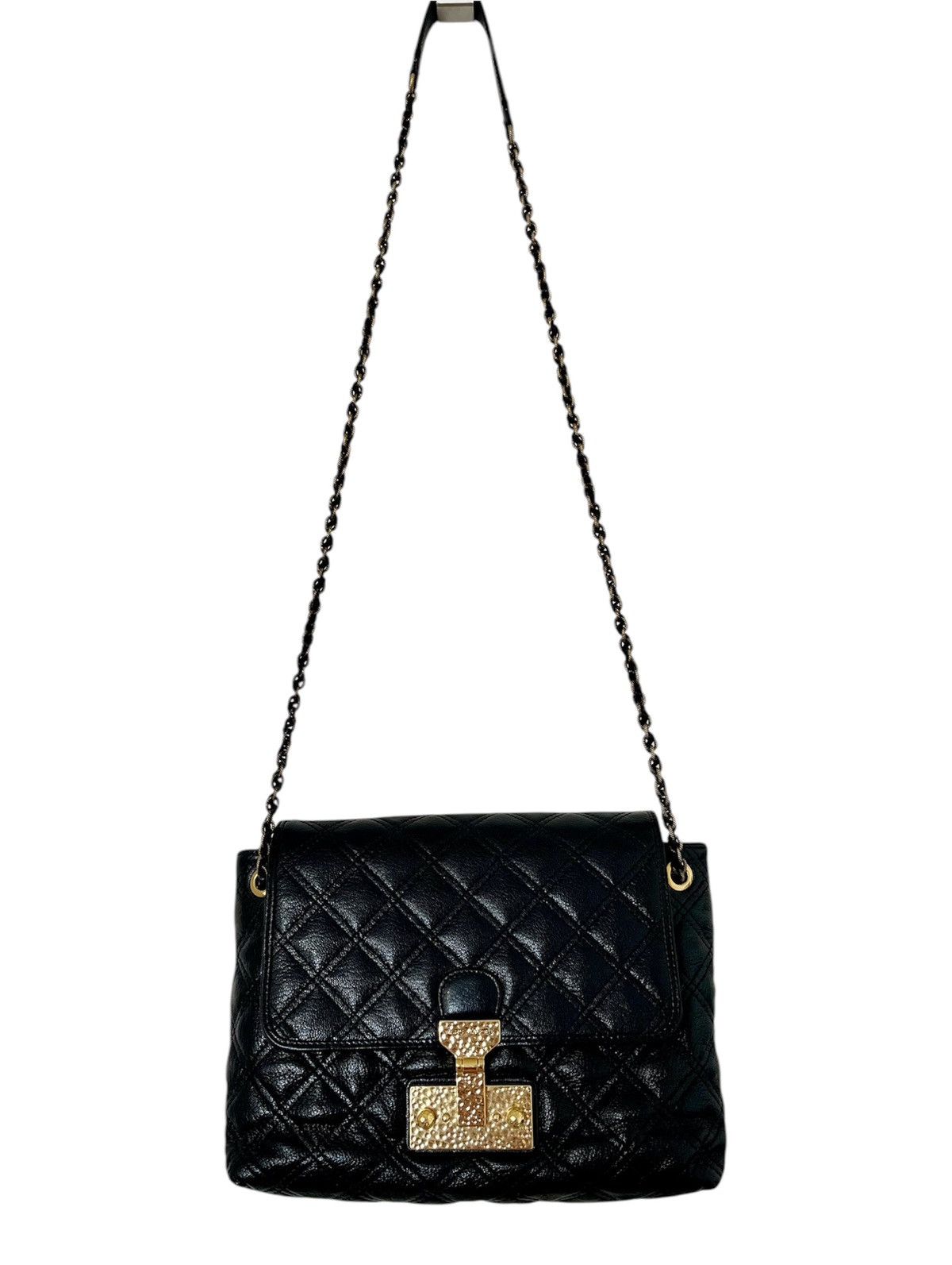 Marc Jacobs Marc Jacobs Quilted Leather Shoulder/crossbody Bag /Black Size ONE SIZE - 3 Thumbnail