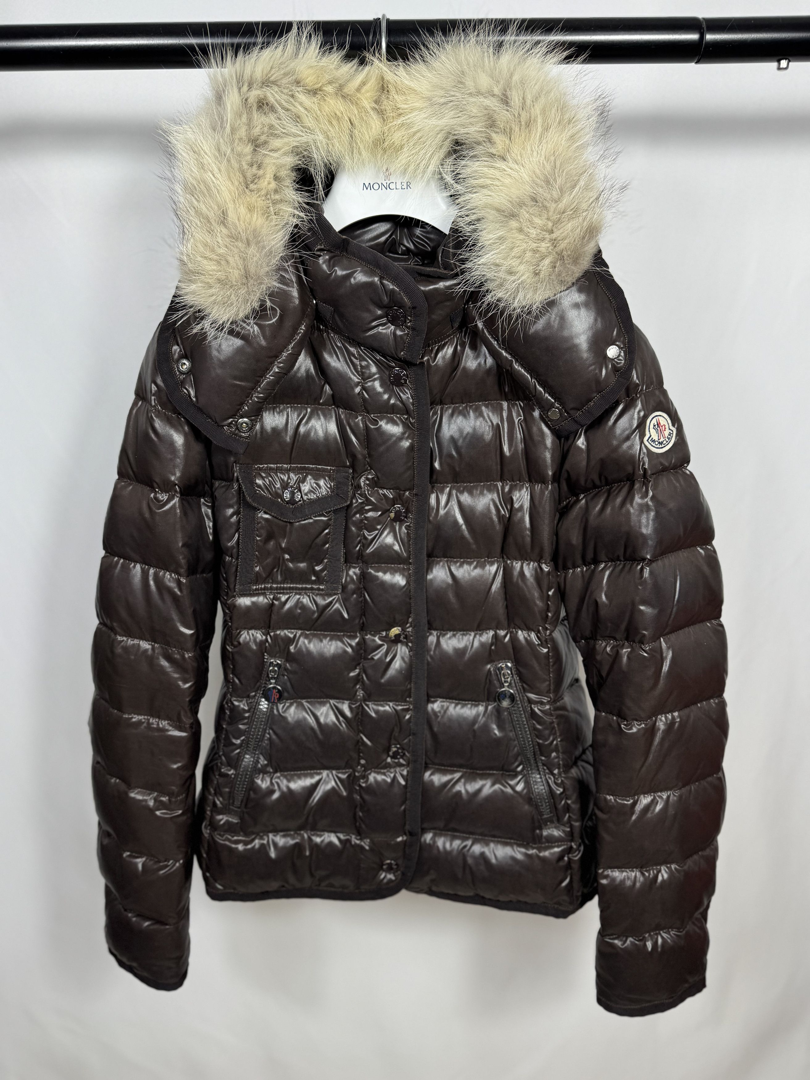 Moncler Moncler Armoise Ladies Fur Jacket Size M / US 6-8 / IT 42-44 - 1 Thumbnail