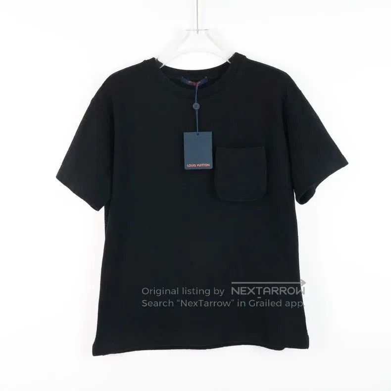 Louis Vuitton Louis Vuitton Black dark stripe full print short sleeve Size US M / EU 48-50 / 2 - 1 Thumbnail