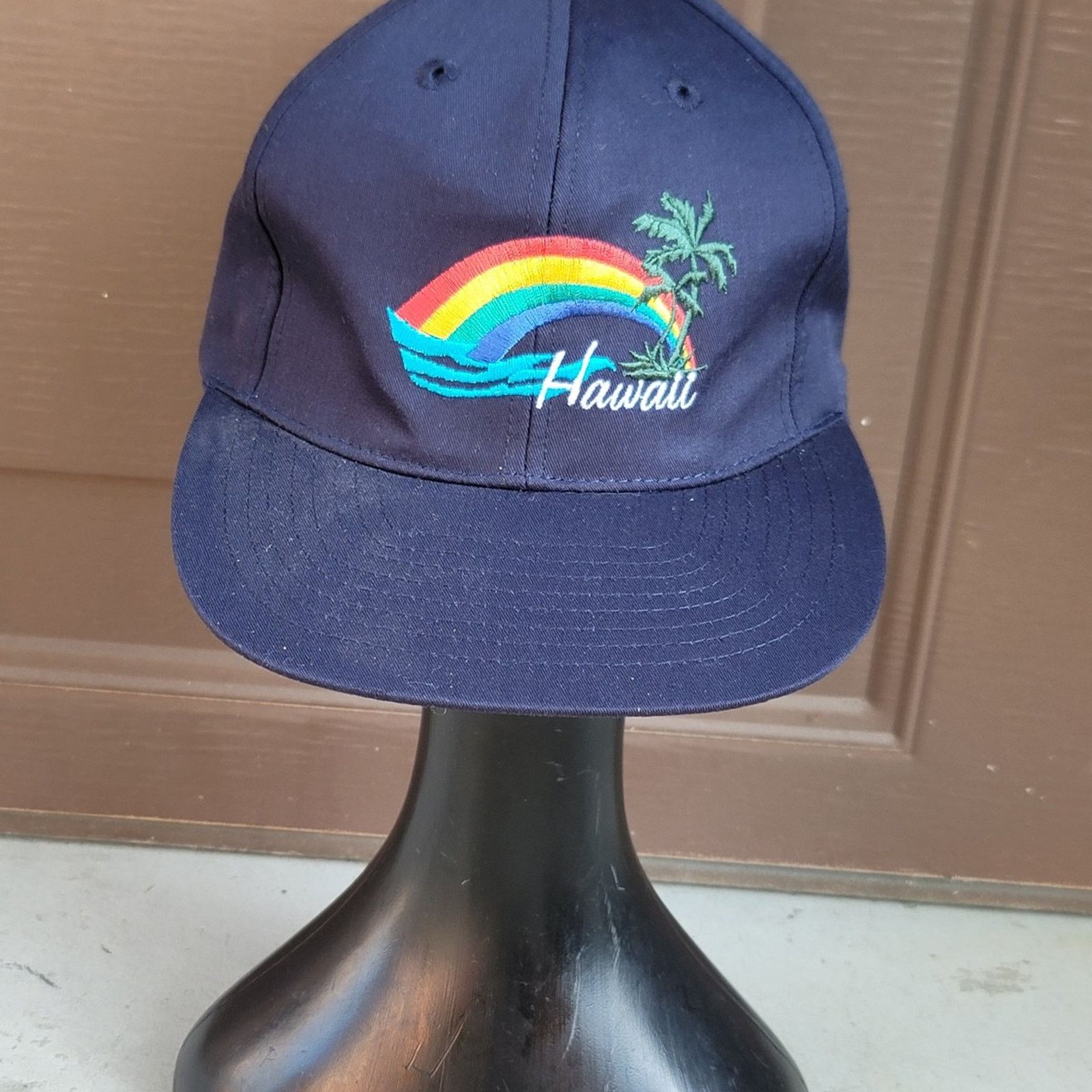The Unbranded Brand Vtg Hawaii Rainbow Snapback Hat Size ONE SIZE - 1 Thumbnail