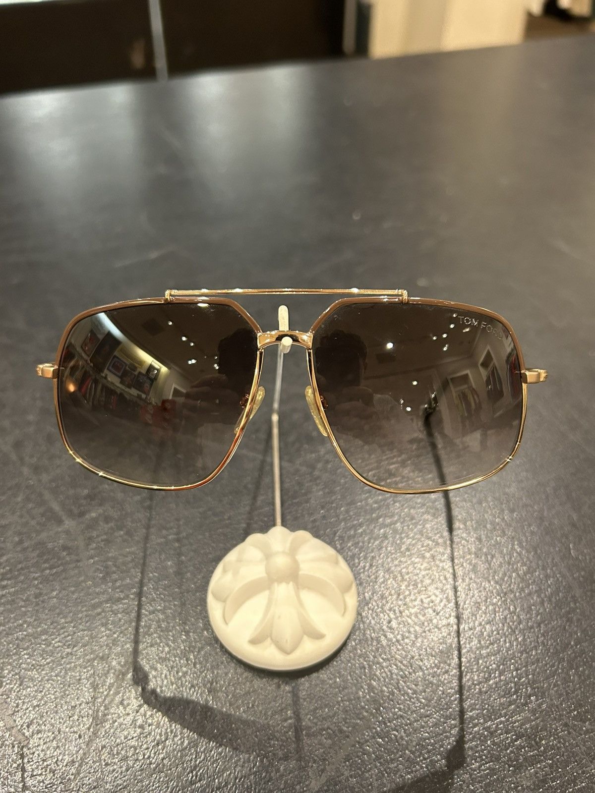 Tom Ford Tom Ford Ronnie Aviator Sunglasses Size ONE SIZE - 2 Thumbnail