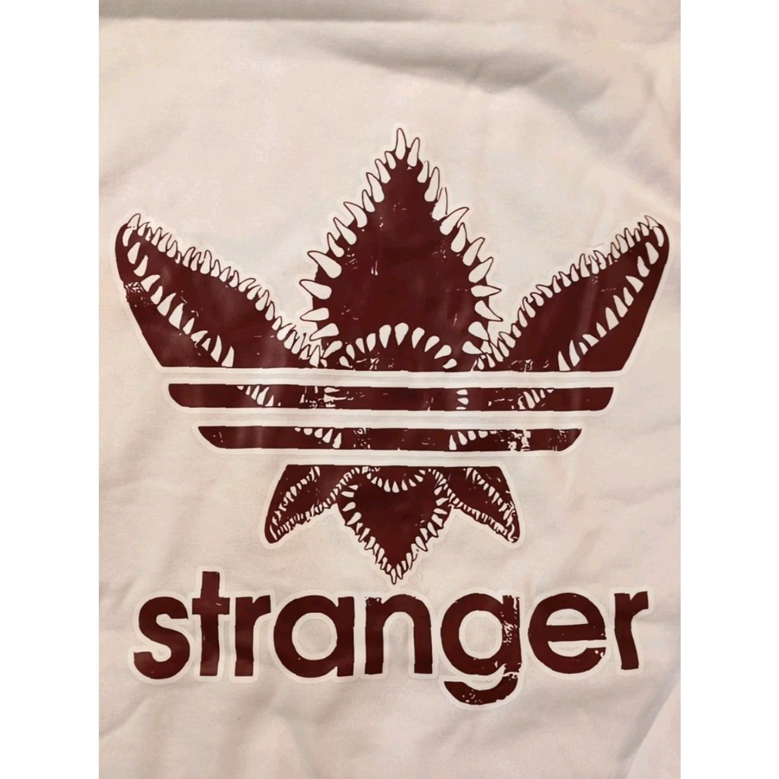 Vintage Unbranded Stranger Things Hoodie Pullover Unisex Adults L White Graphic Print Oversized Logo Men Women Waterfall? Size US L / EU 52-54 / 3 - 3 Thumbnail