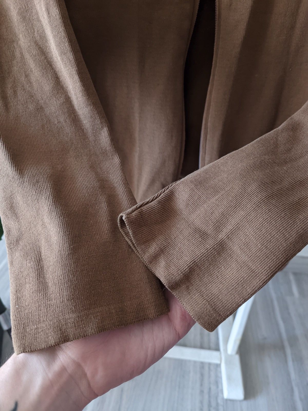 Strellson Strellson brown zip sweater old money Ralph Lauren vibe Size US L / EU 52-54 / 3 - 3 Thumbnail
