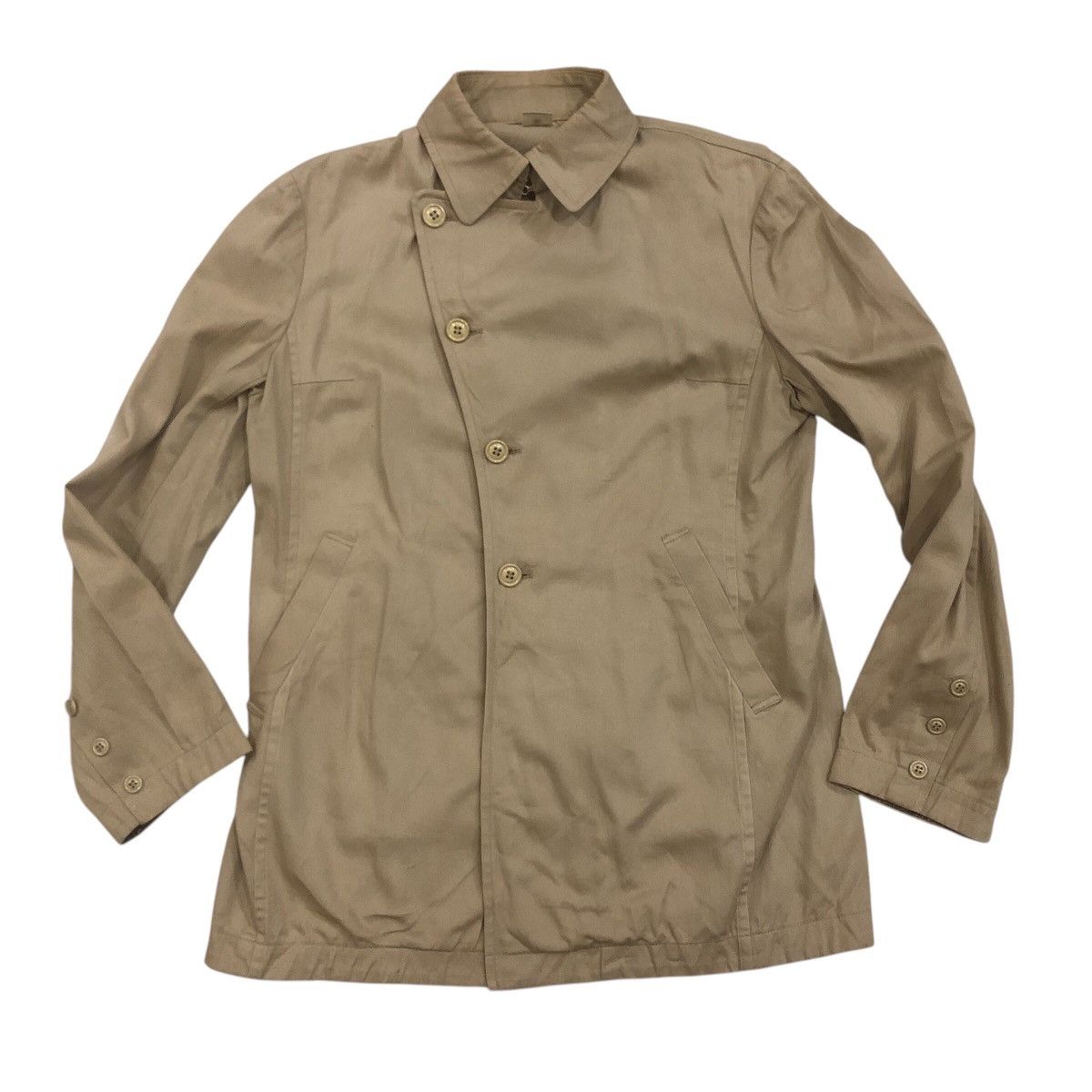 Issey Miyake × Sunao Kuwahara Issey Miyake Sunao Kuwahara Beige Coat Size M / US 6-8 / IT 42-44 - 1 Thumbnail