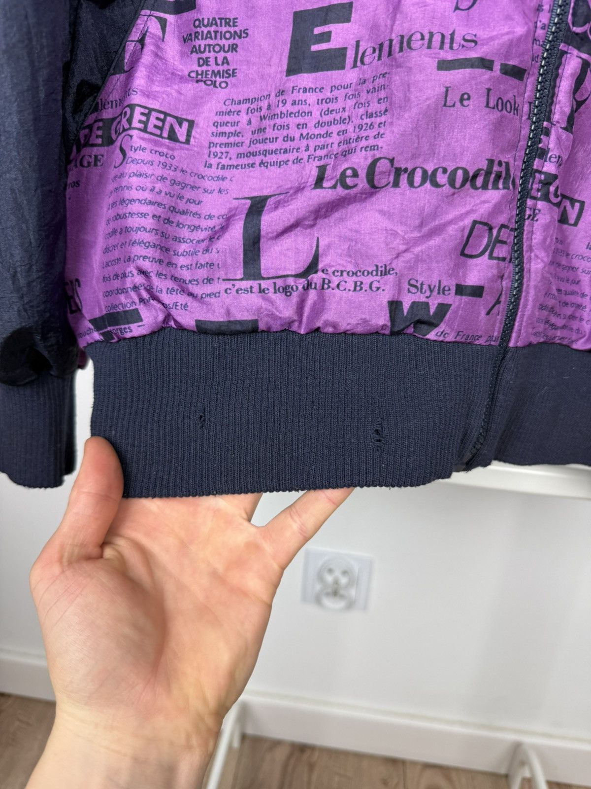 Lacoste × Vintage Lacoste vintage jacket rare Size US L / EU 52-54 / 3 - 9 Thumbnail