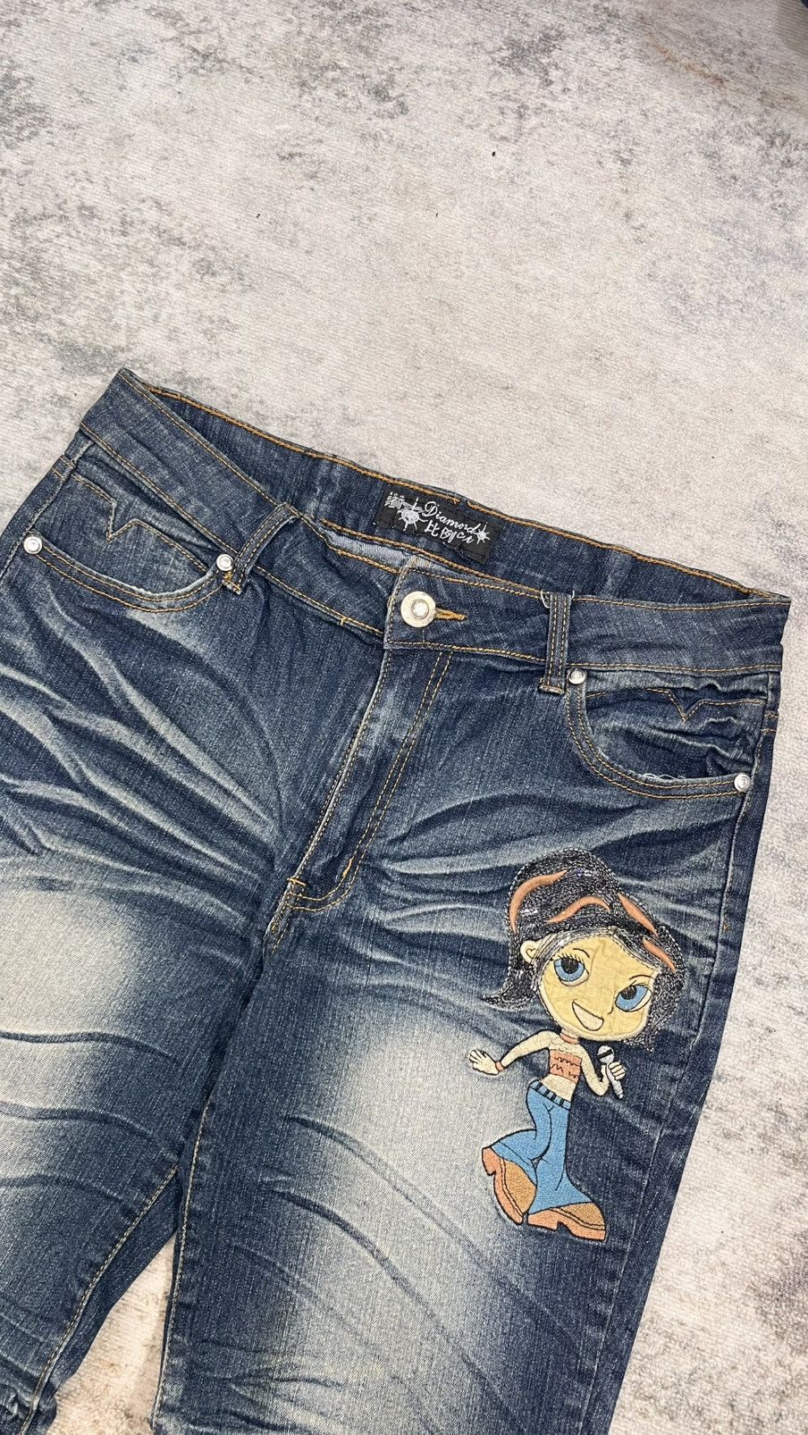 If Six Was Nine Vtg Denim pants Y2k Style Size US 31 - 5 Thumbnail