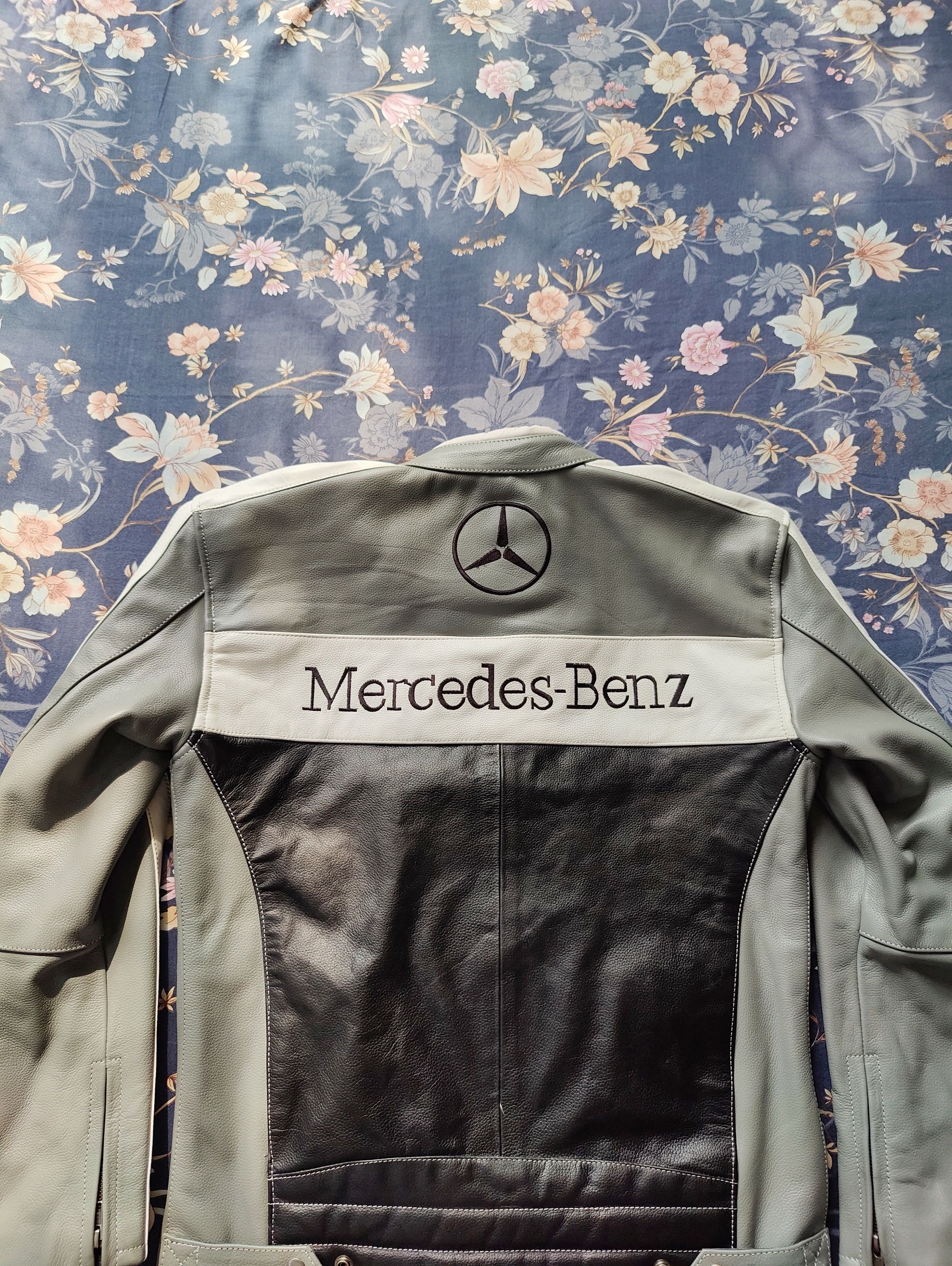 Vintage 💀🔥 Mercedes-Benz X McLaren LEATHER JACKET RARE STREETWEAR Size US M / EU 48-50 / 2 - 7 Thumbnail