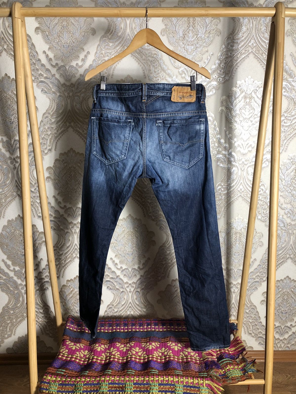 Diesel VINTAGE DIESEL INDUSTRY DENIM DIVISION JEANS CASUAL Y2K 90s Size US 30 / EU 46 - 10 Thumbnail
