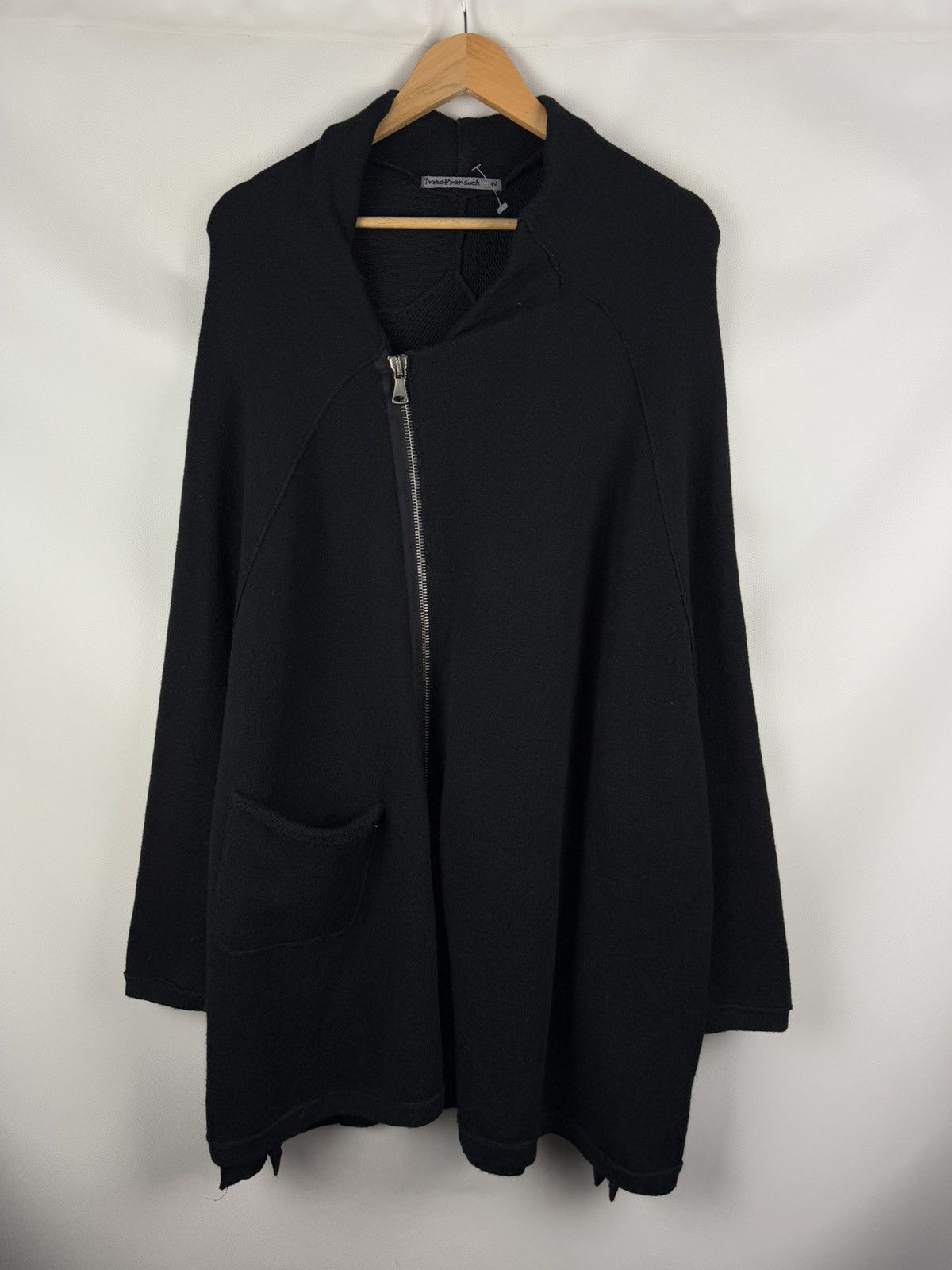 Transit Transit Par-Such Avant-Garde Lagenlook Wool Coat Jacket Size M / US 6-8 / IT 42-44 - 1 Thumbnail