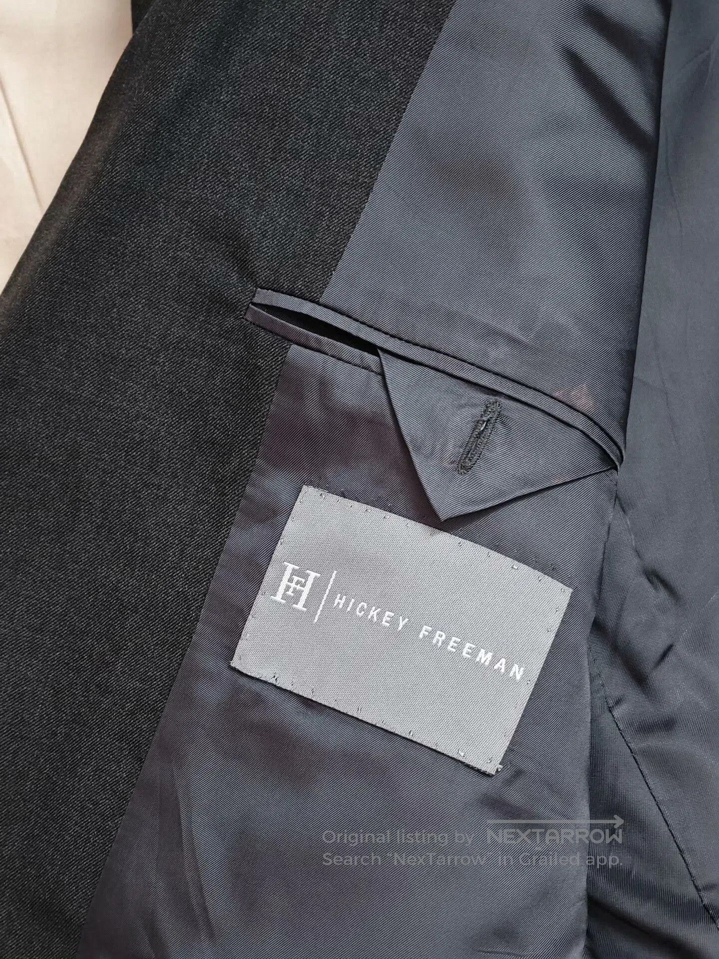 Hickey Freeman Hickey Freeman Gray Wool Suit Jacket. Size US M / EU 48-50 / 2 - 7 Thumbnail