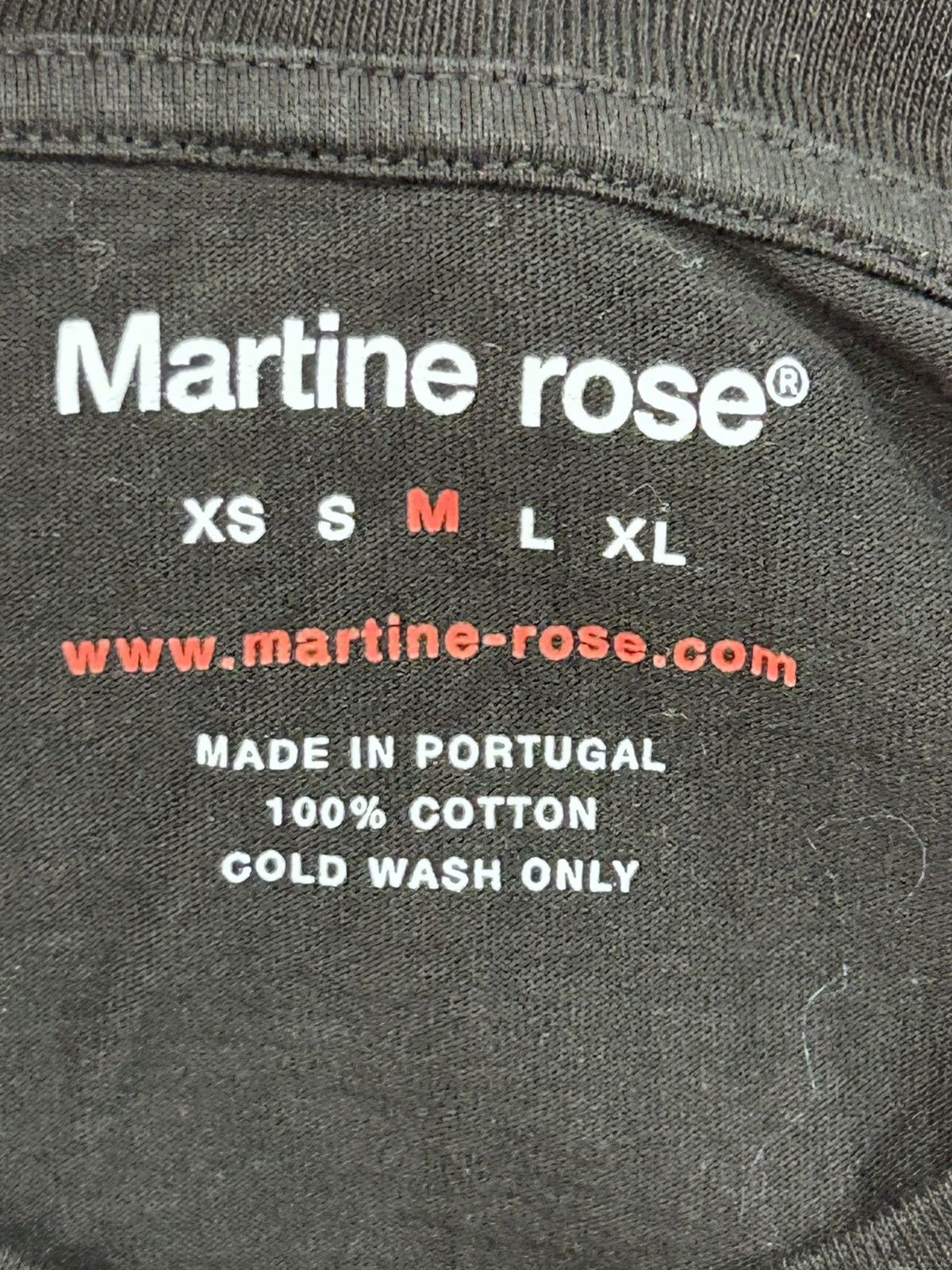 Martine Rose Martine Rose Tee Size US M / EU 48-50 / 2 - 4 Thumbnail