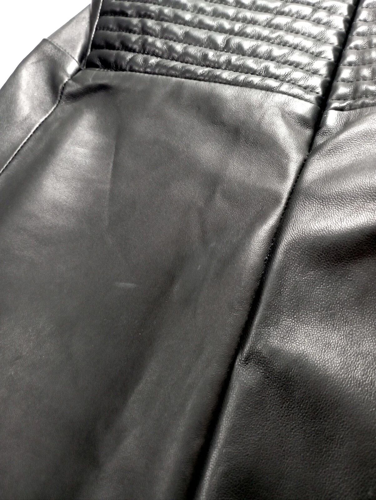 Balenciaga Balenciaga Paris Rare Women’s Leather Midi Dress Black Size S / US 4 / IT 40 - 20 Thumbnail
