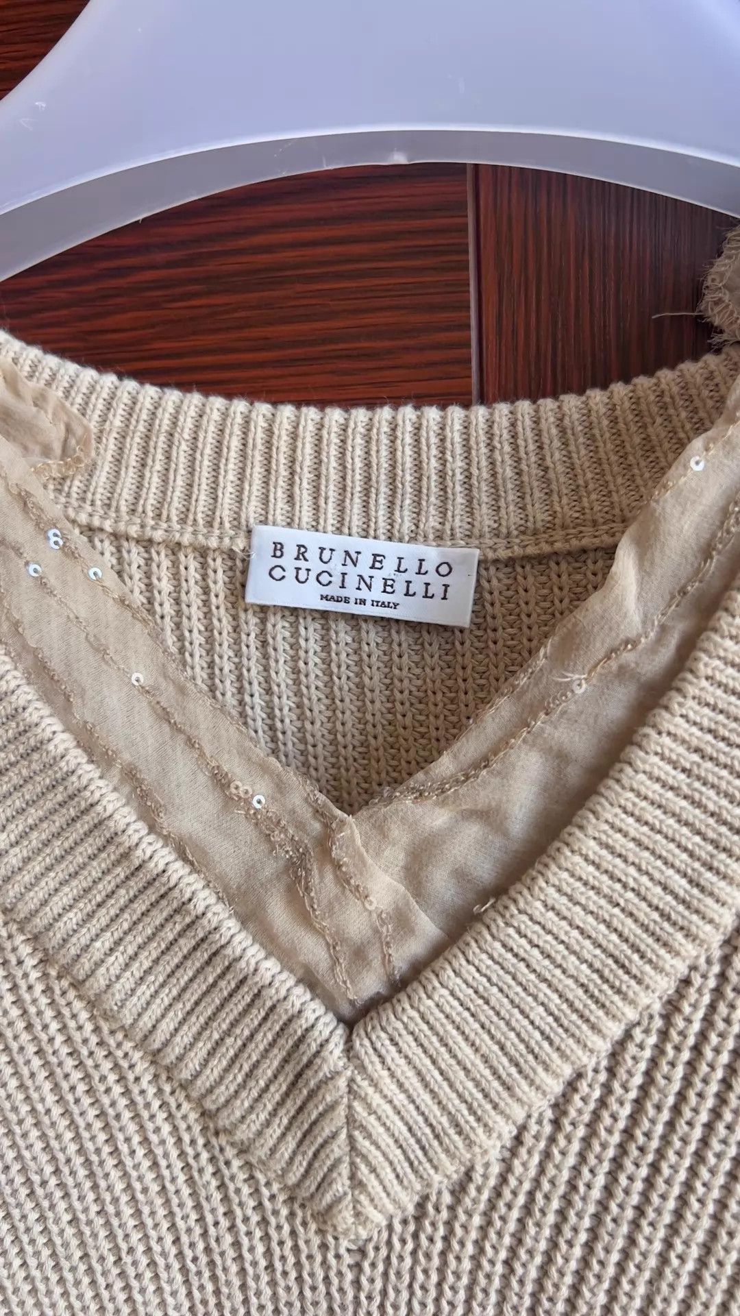 Brunello Cucinelli BRUNELLO CUCINELLI Knit Pullover-Seasonal Seamless Size M / US 6-8 / IT 42-44 - 2 Thumbnail