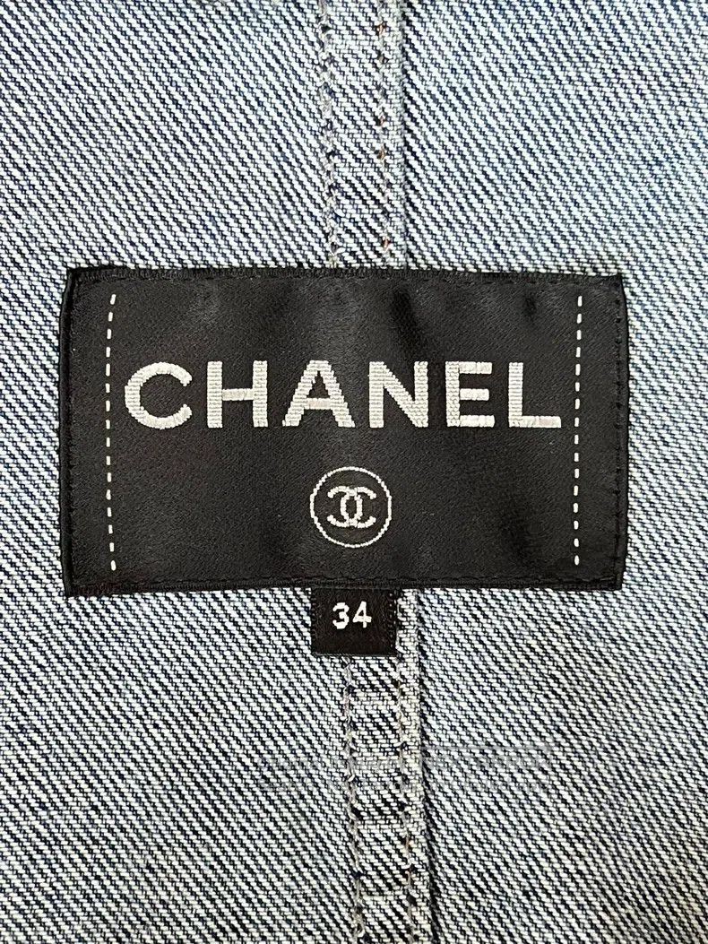 Chanel Chanel Denim jacket Size XXS / US 00 / IT 34 - 7 Thumbnail