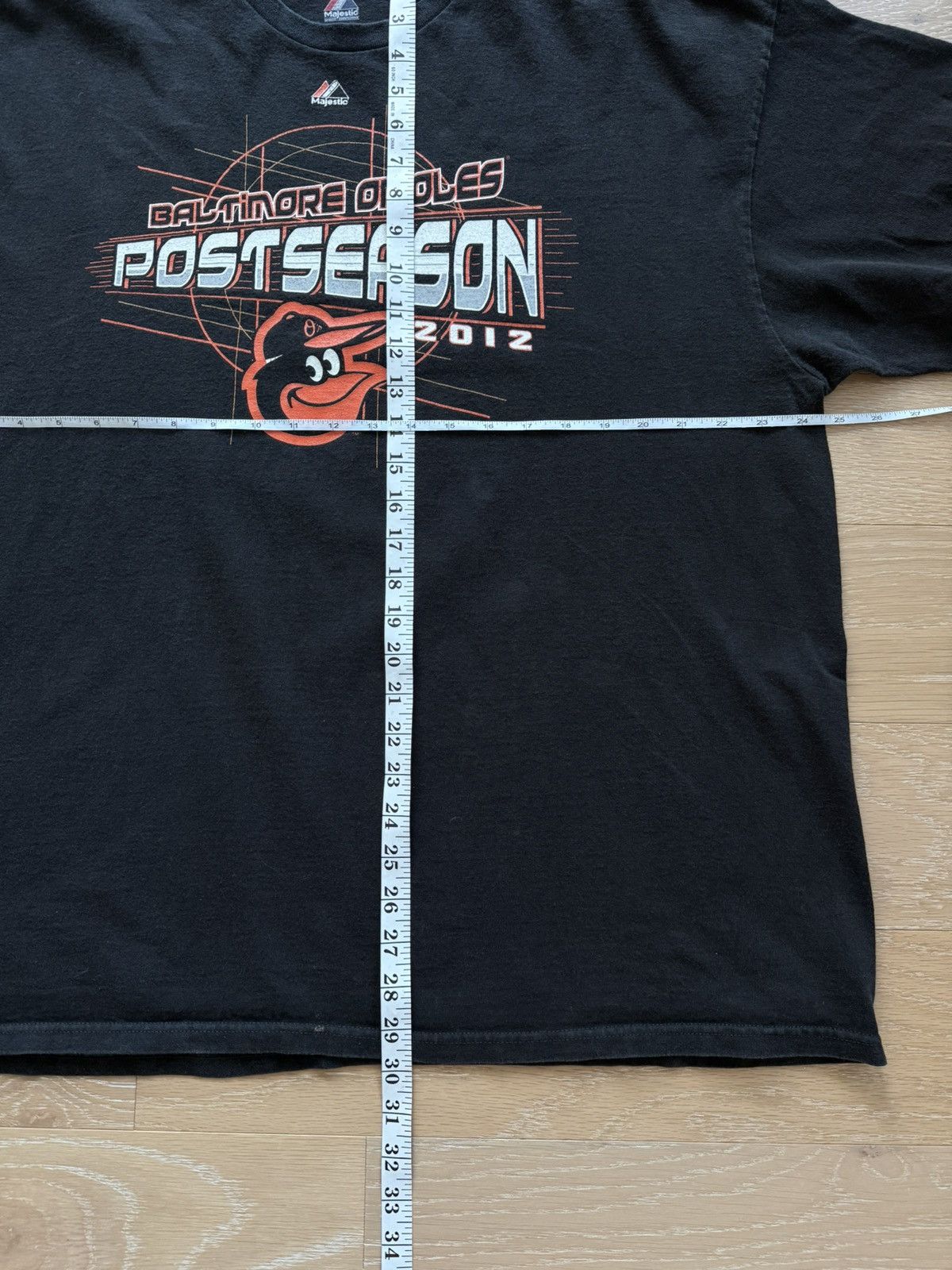 Majestic Baltimore Orioles World Series Postseason 2012 Shirt Size US XXL / EU 58 / 5 - 6 Thumbnail