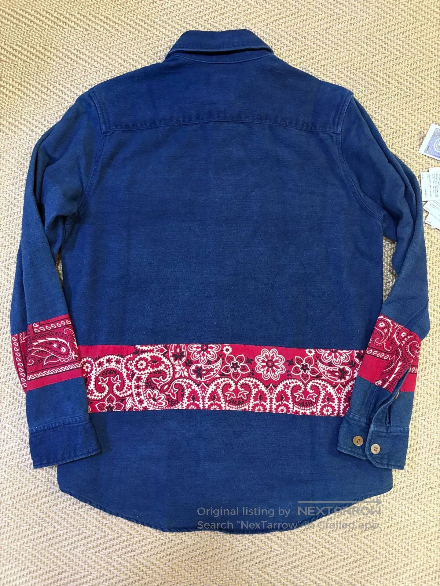 Visvim visvim black elk border flannel shirt. Size US M / EU 48-50 / 2 - 2 Thumbnail