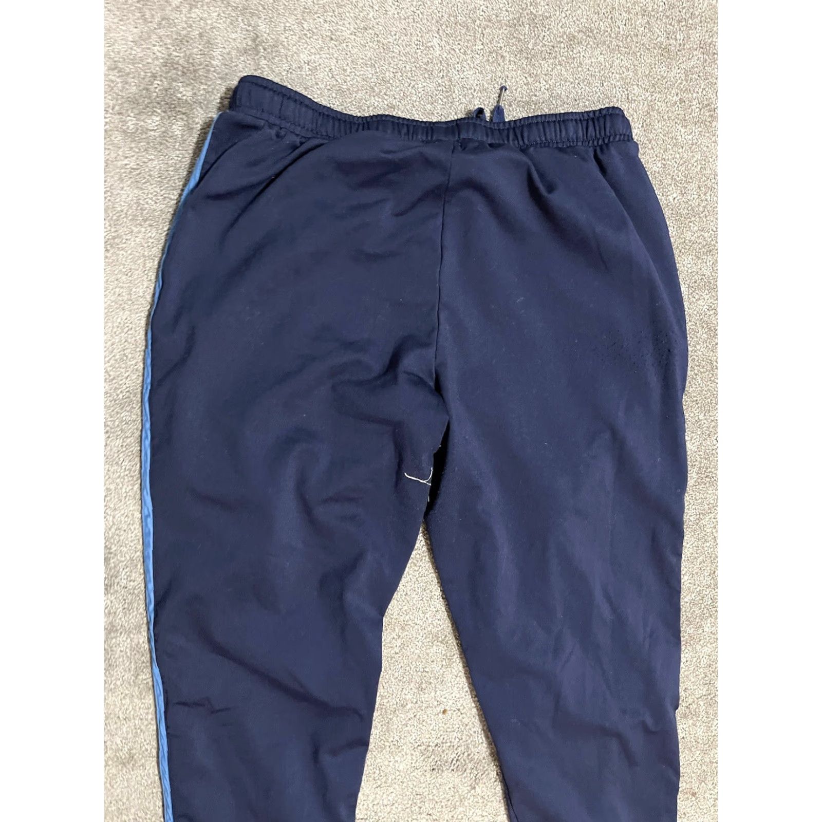Vintage Aerie Women's Athletic Pants Size M Polyester Blend Navy Blue Jogger Athletic Regular Size 32" / US 10 / IT 46 - 4 Thumbnail