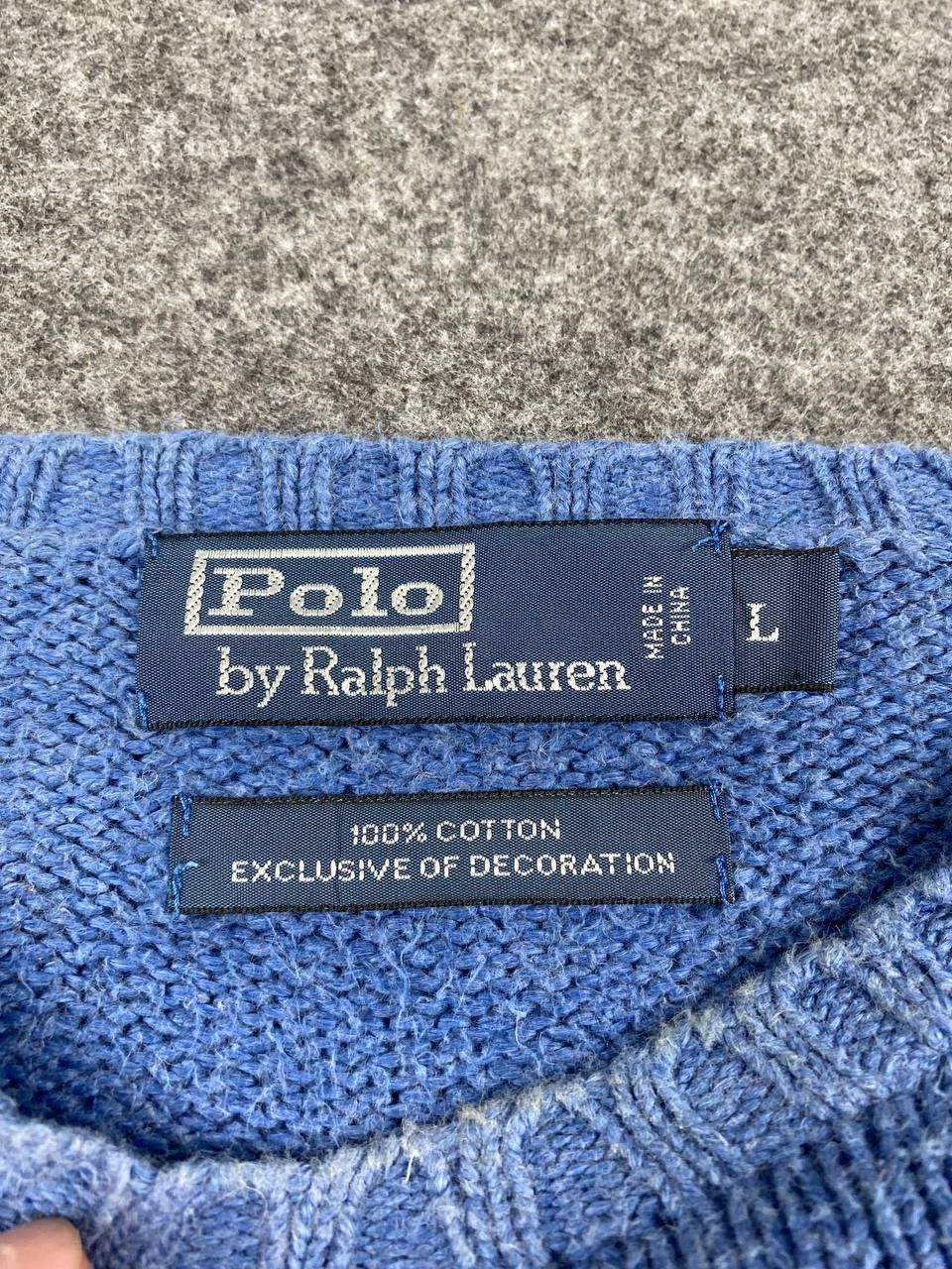 Polo Ralph Lauren vintage polo ralph lauren knitwear nice design Size US L / EU 52-54 / 3 - 5 Thumbnail