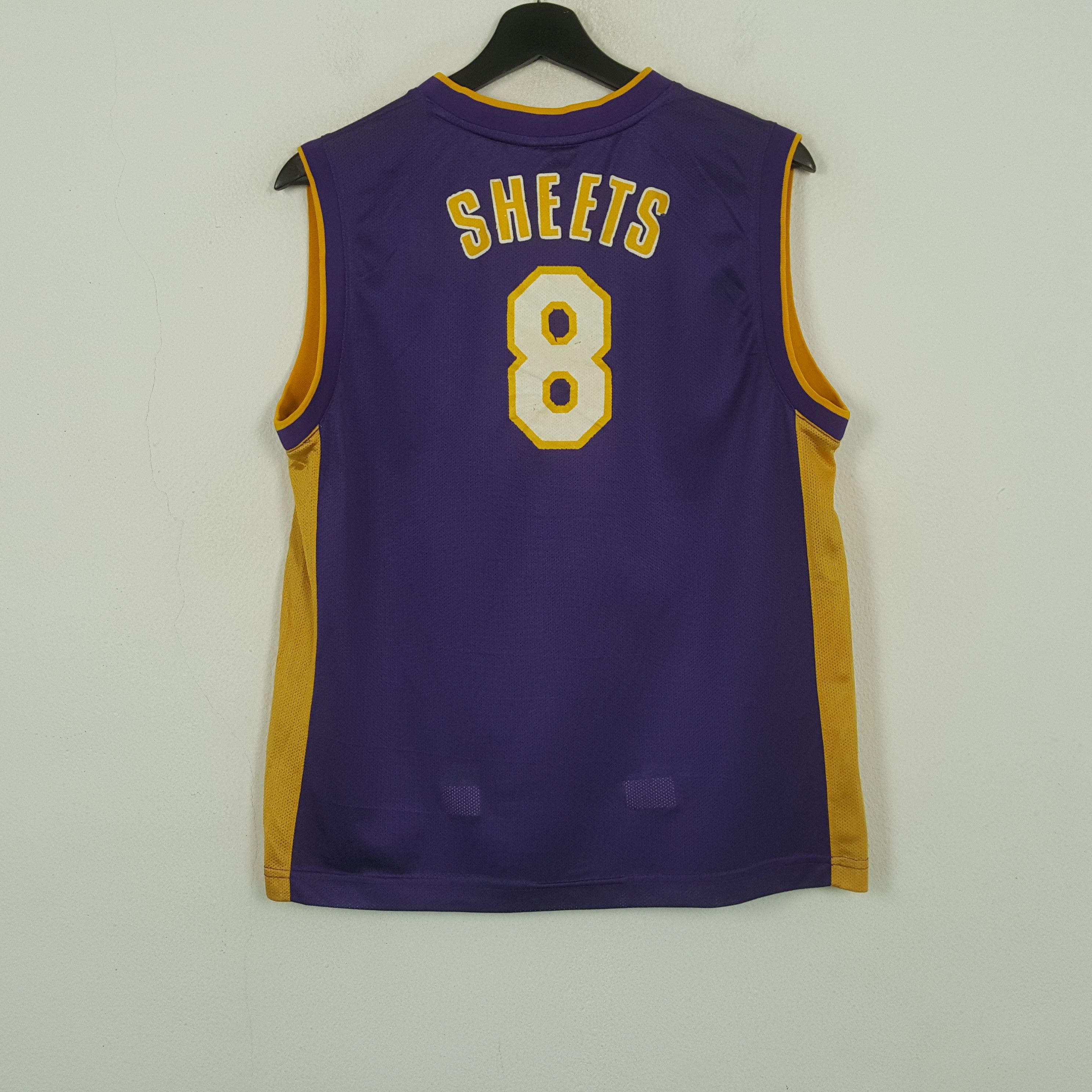 NBA Reebok Lakers Los Angeles Basketball Team Jersey RR6 Size US M / EU 48-50 / 2 - 3 Thumbnail