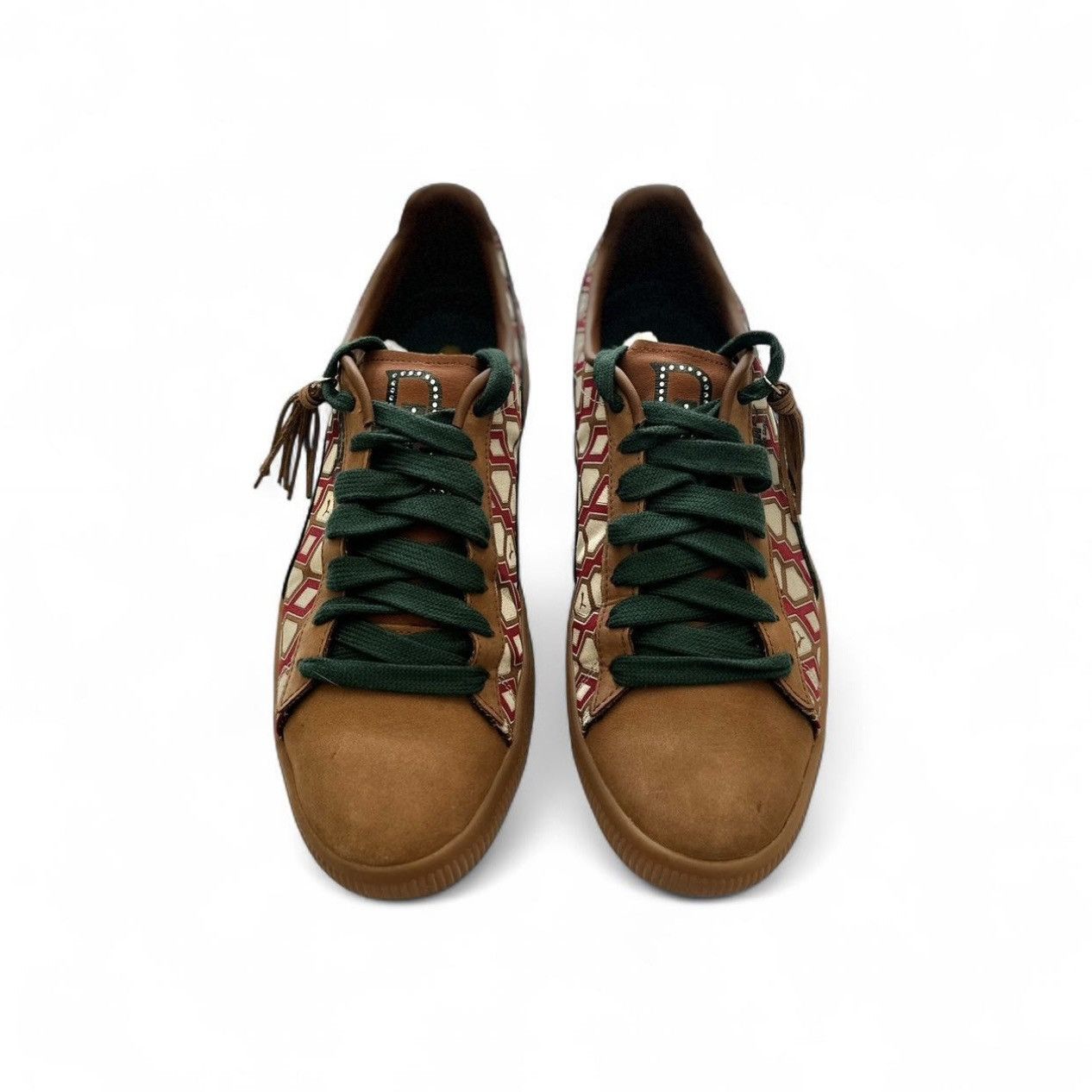 Dapper Dan Puma x Dapper Dan Men’s Clyde Sneakers - Men’s Size 10.5 Size US 10.5 / EU 43-44 - 2 Thumbnail