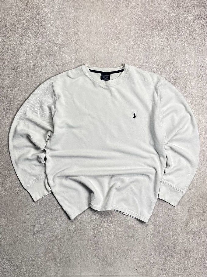 Polo Ralph Lauren × Vintage Vintage Polo Ralph Lauren Waffle Boxy Longsleeve Shirt L Size US L / EU 52-54 / 3 - 1 Thumbnail