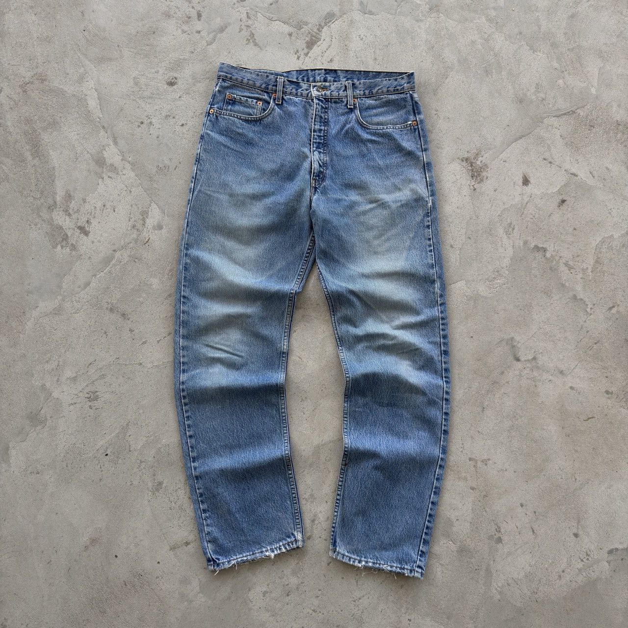 Levi's Vintage Levi's 615 Orange Tab Blue Denim Jeans W36 L32 Size US 30 / EU 46 - 2 Thumbnail
