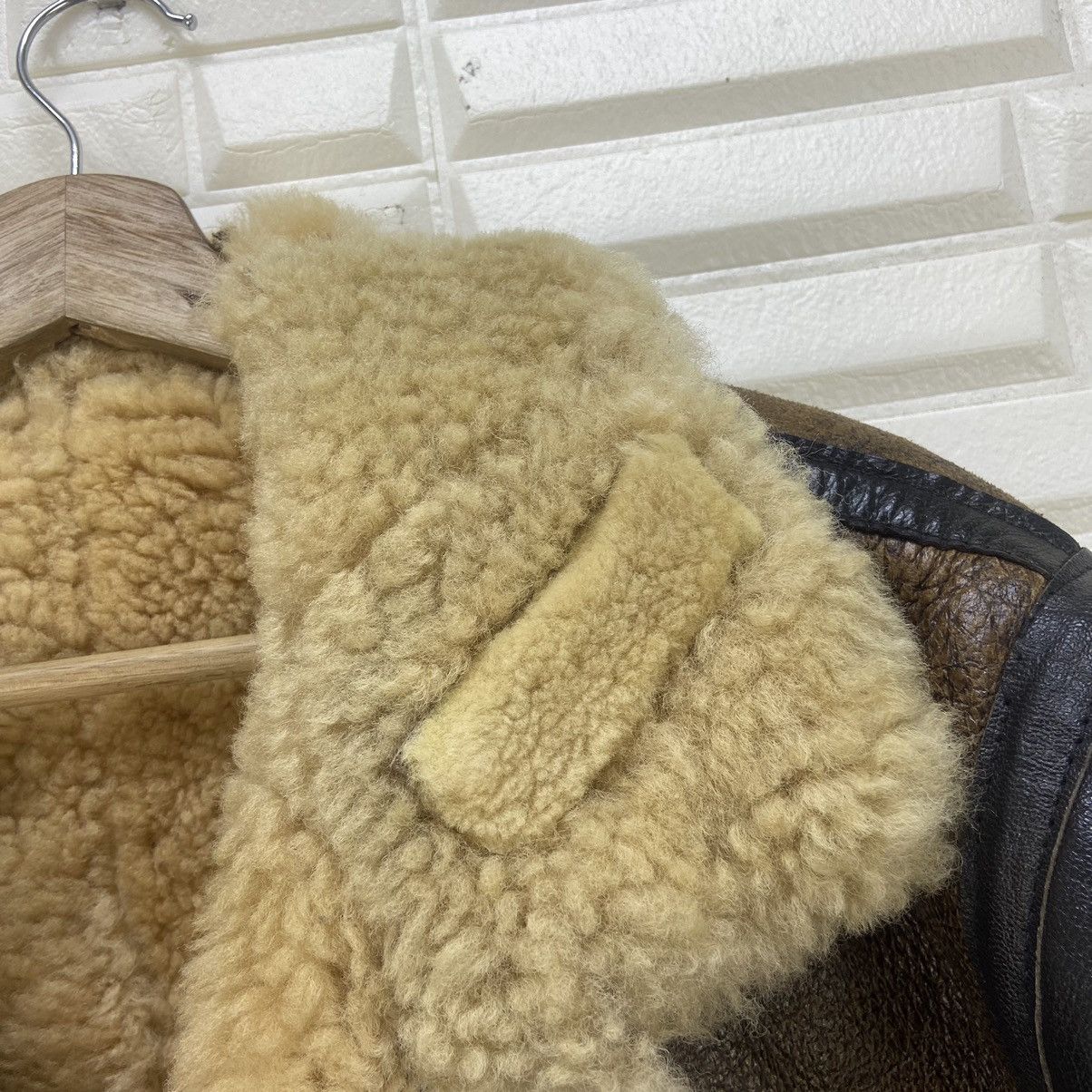 Golden Bear Vintage Golden Bear B 3 Military Sherling Sheepskin Coat Size US S / EU 44-46 / 1 - 22 Thumbnail