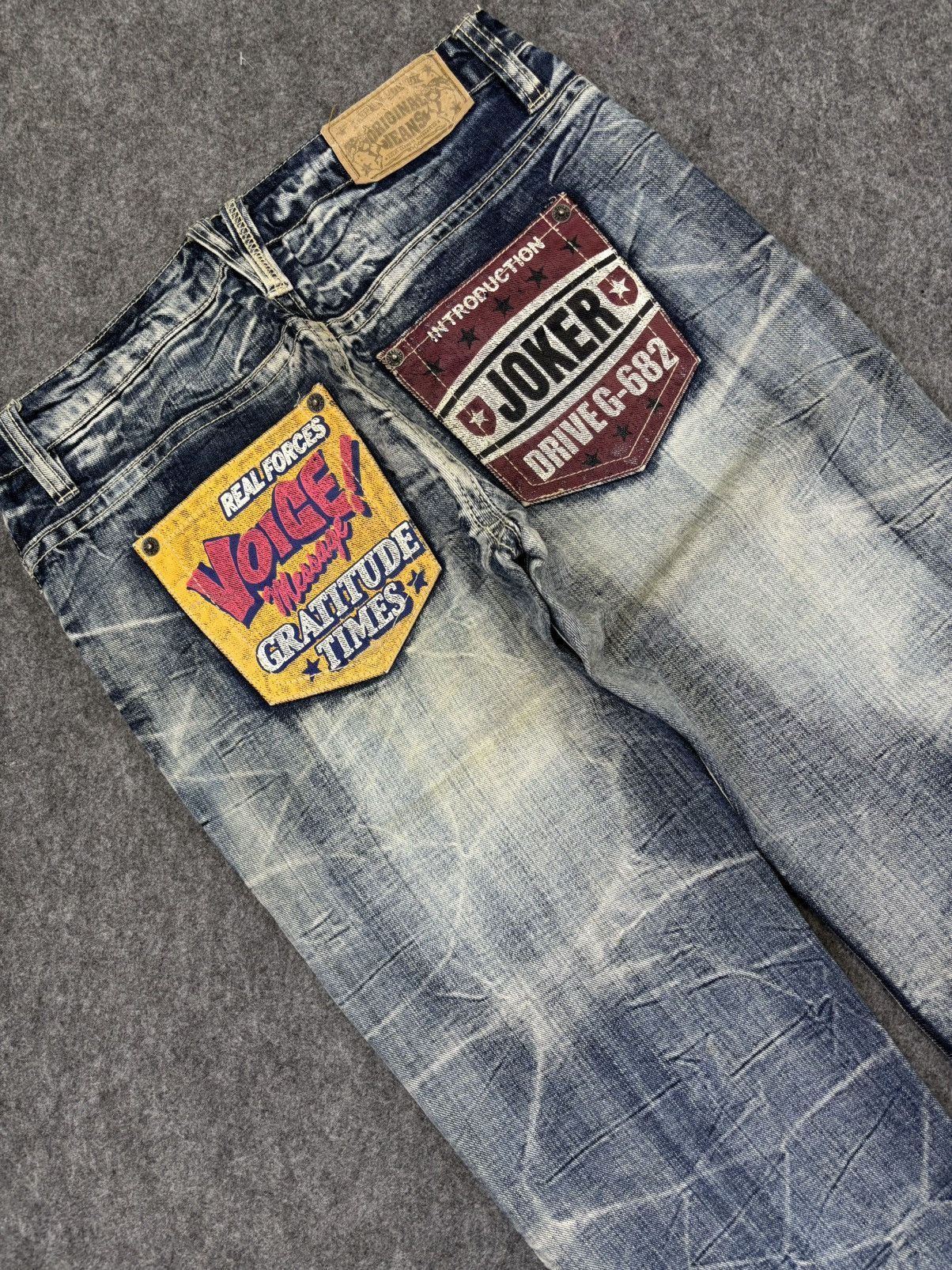 Seditionaries Very Rare Balism Crazy Wash Distressed Denim F696 Size US 32 / EU 48 - 13 Thumbnail