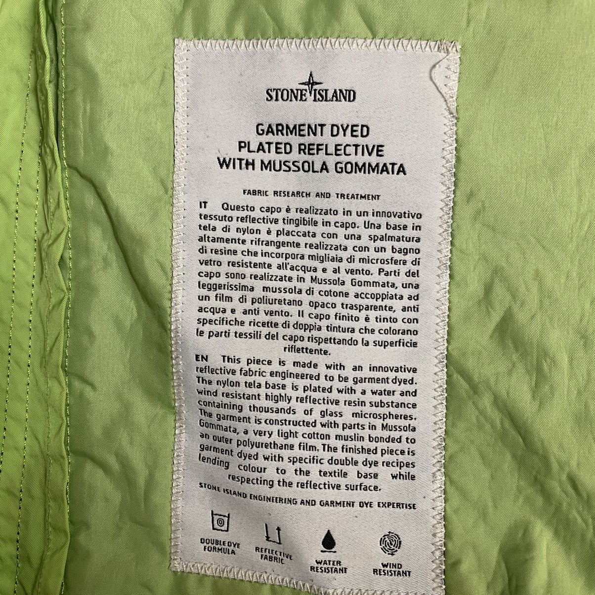 Stone Island 🔥Rare🔥Stone island Garment dyed plated reflective Size US S / EU 44-46 / 1 - 11 Thumbnail