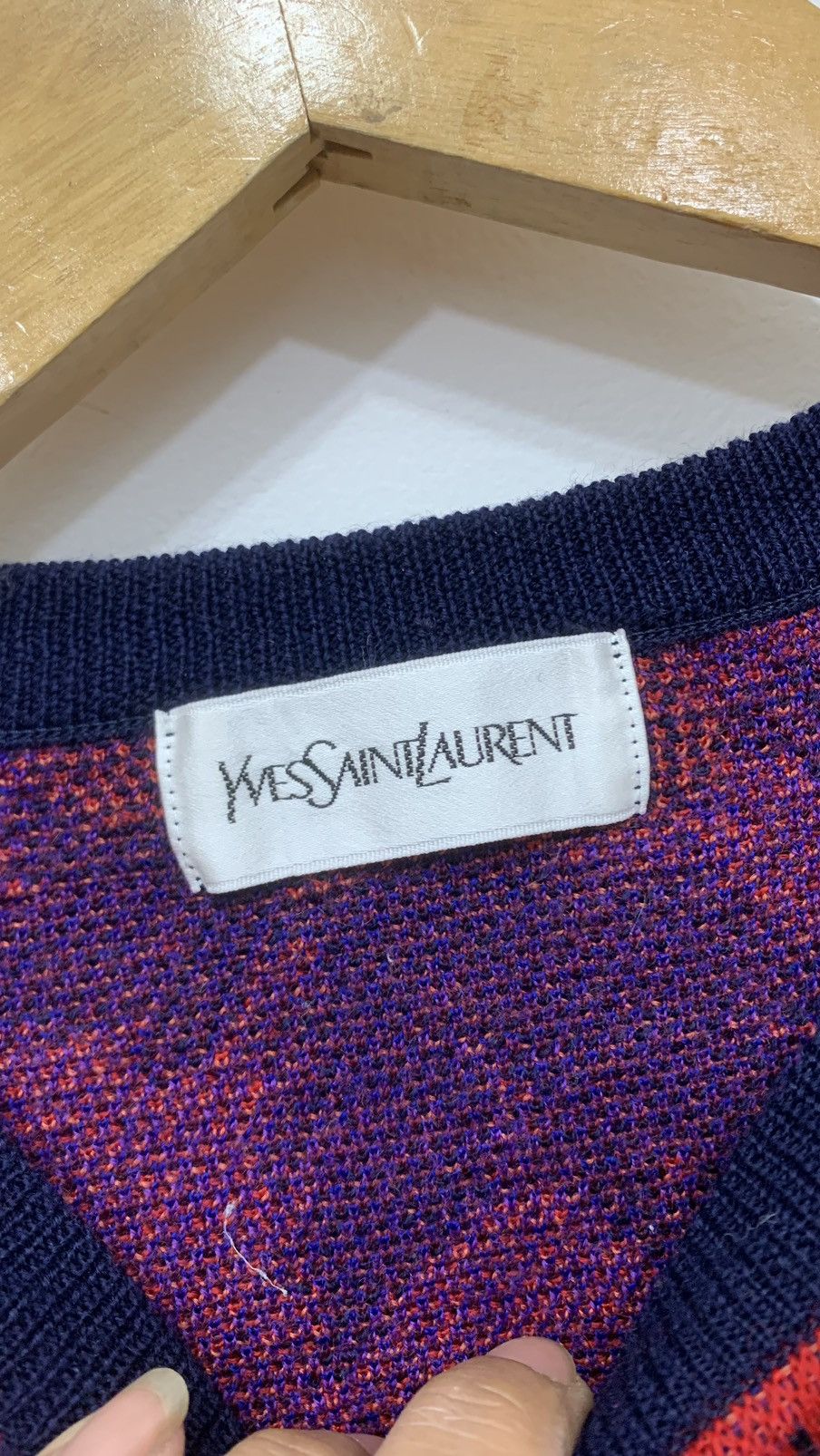 Designer × Saint Laurent Paris × Yves Saint Laurent Yvessaintlaurent Knitwear Size M / US 6-8 / IT 42-44 - 3 Thumbnail