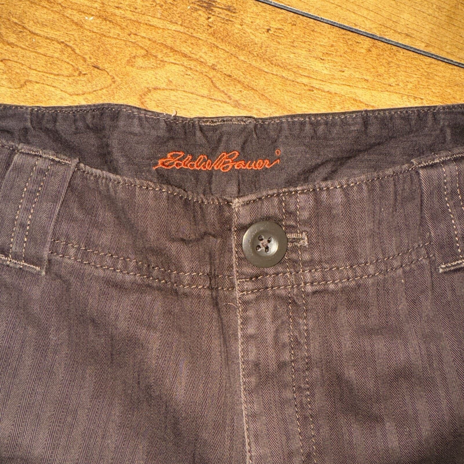 Eddie Bauer Eddie Bauer Cargo Double Knee Pants Brown Size 16 35x32 Size US 35 - 6 Thumbnail