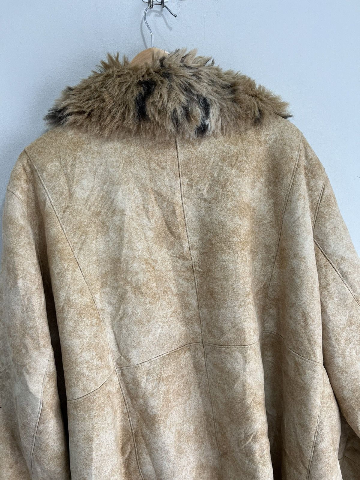 Japanese Brand Vintage Womens Dennis Basso Cheetah Fur Lined Coat Jacket Size US XXL / EU 58 / 5 - 7 Thumbnail