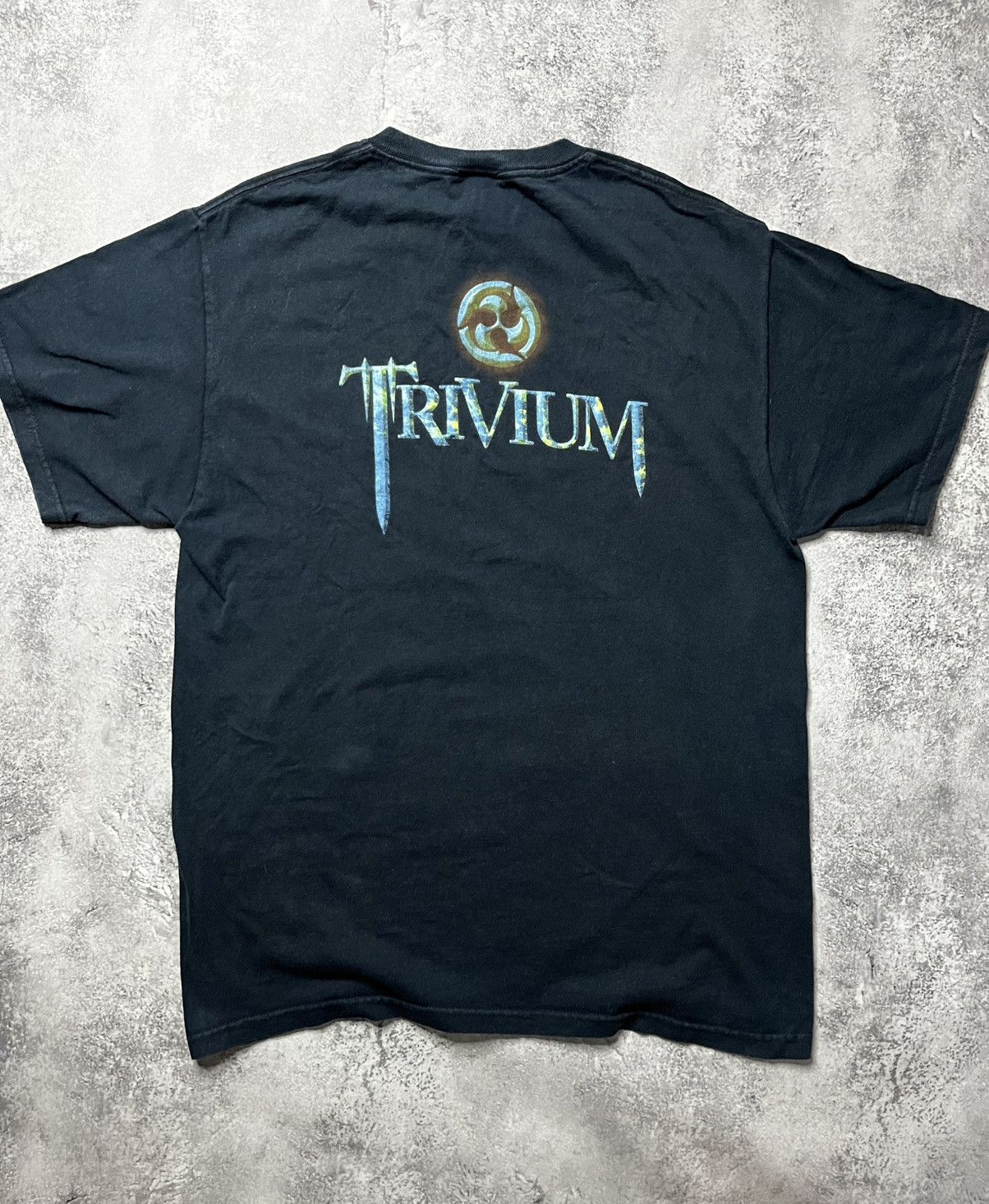 Fruit Of The Loom Vintage 00’s Trivium The Crusade Shirt Men’s M Size US M / EU 48-50 / 2 - 8 Thumbnail