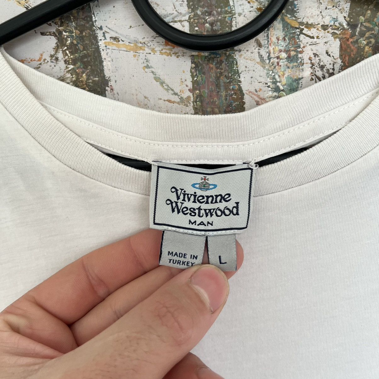 Japanese Brand × Vivienne Westwood vivienne westwood basic mini logo t-shirt Size US L / EU 52-54 / 3 - 3 Thumbnail